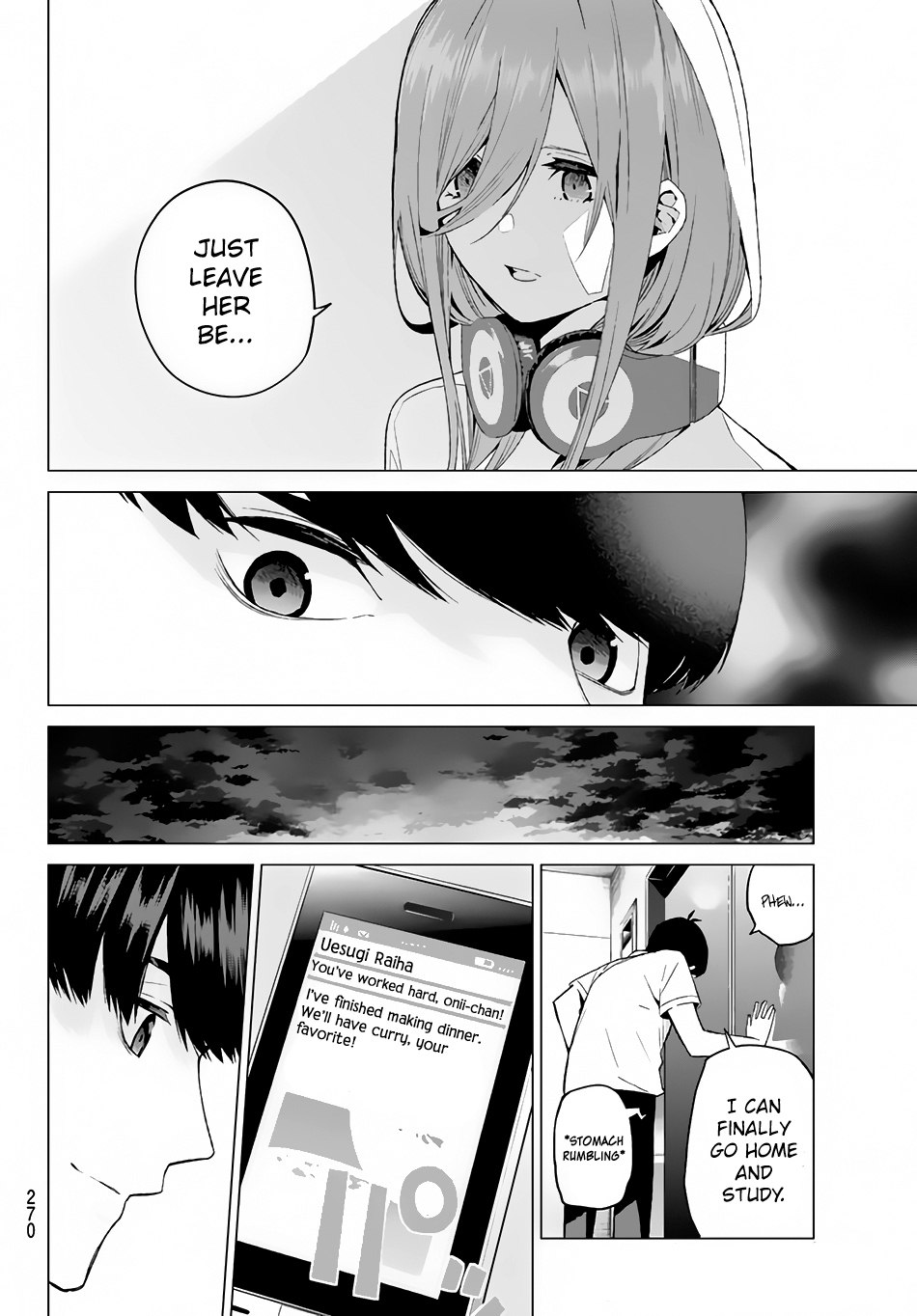 Go-Toubun no Hanayome Chapter 6 page 11 - Chapter 6: Open the door