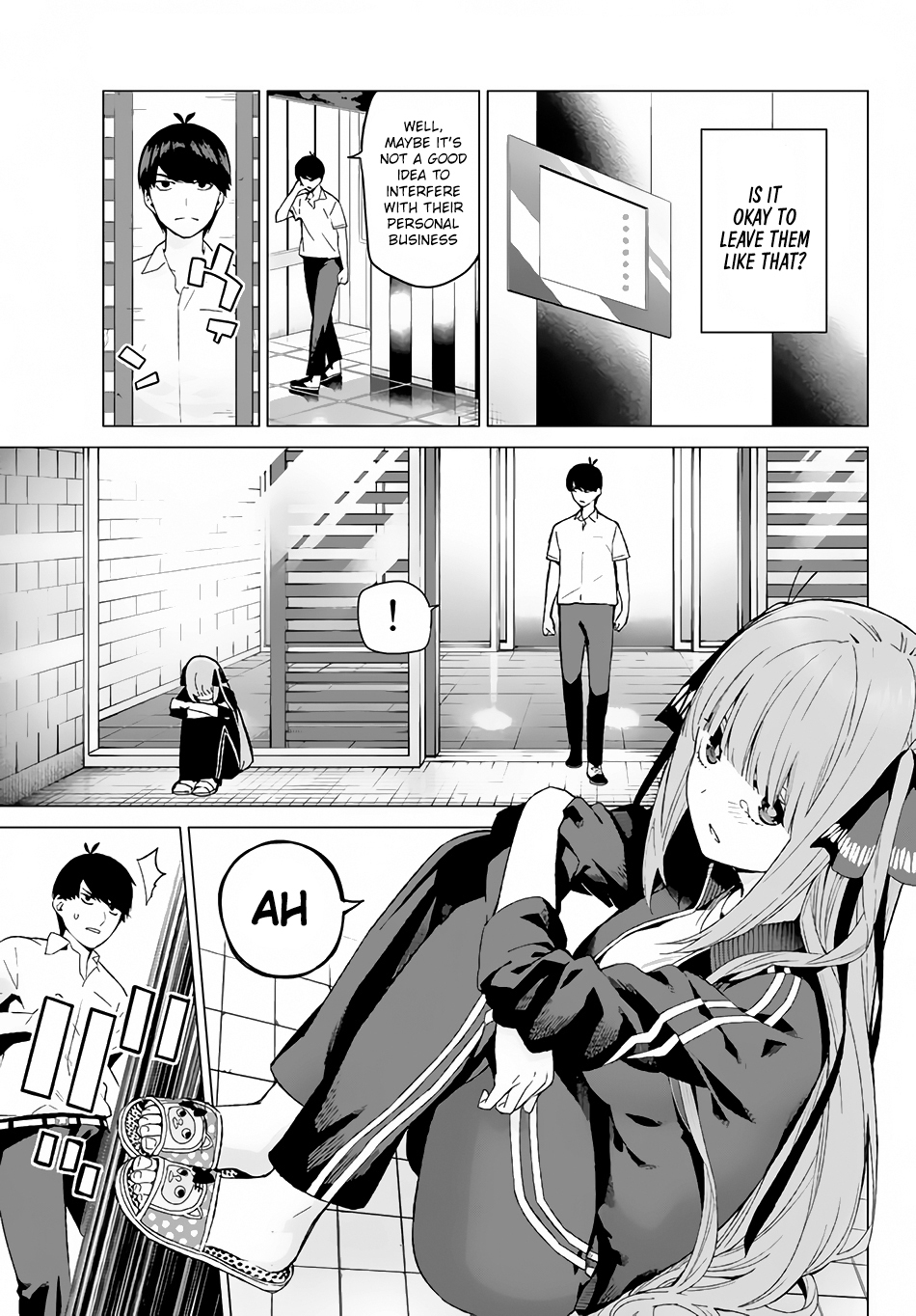 Go-Toubun no Hanayome Chapter 6 page 12 - Chapter 6: Open the door