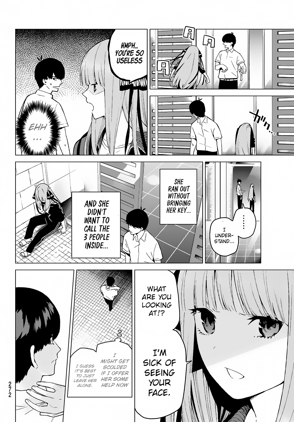 Go-Toubun no Hanayome Chapter 6 page 13 - Chapter 6: Open the door