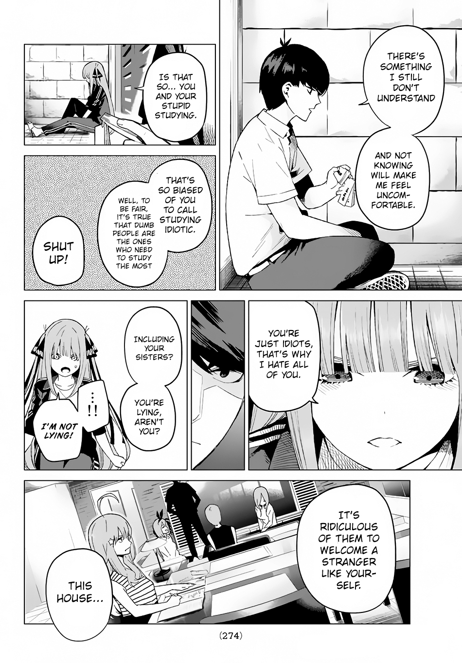 Go-Toubun no Hanayome Chapter 6 page 15 - Chapter 6: Open the door