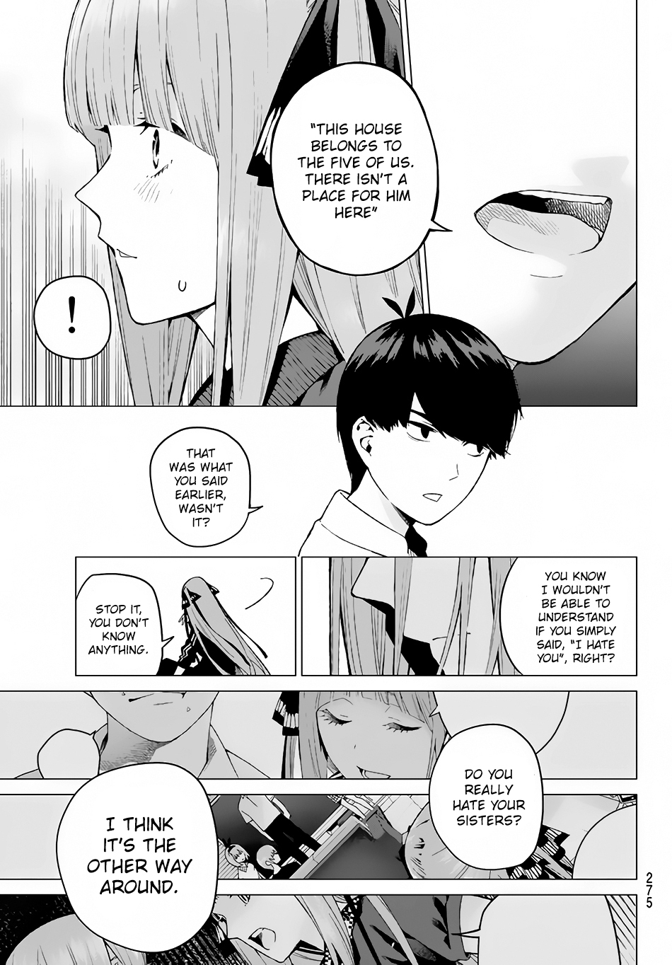 Go-Toubun no Hanayome Chapter 6 page 16 - Chapter 6: Open the door