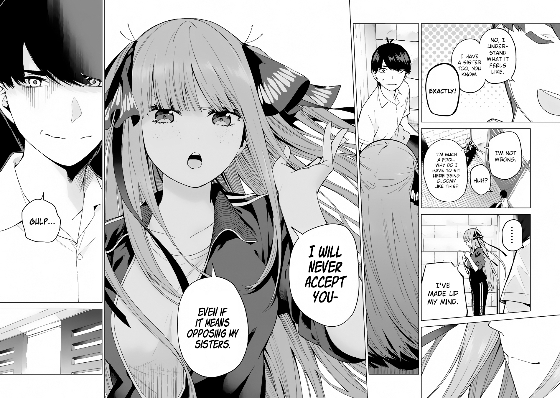 Go-Toubun no Hanayome Chapter 6 page 19 - Chapter 6: Open the door