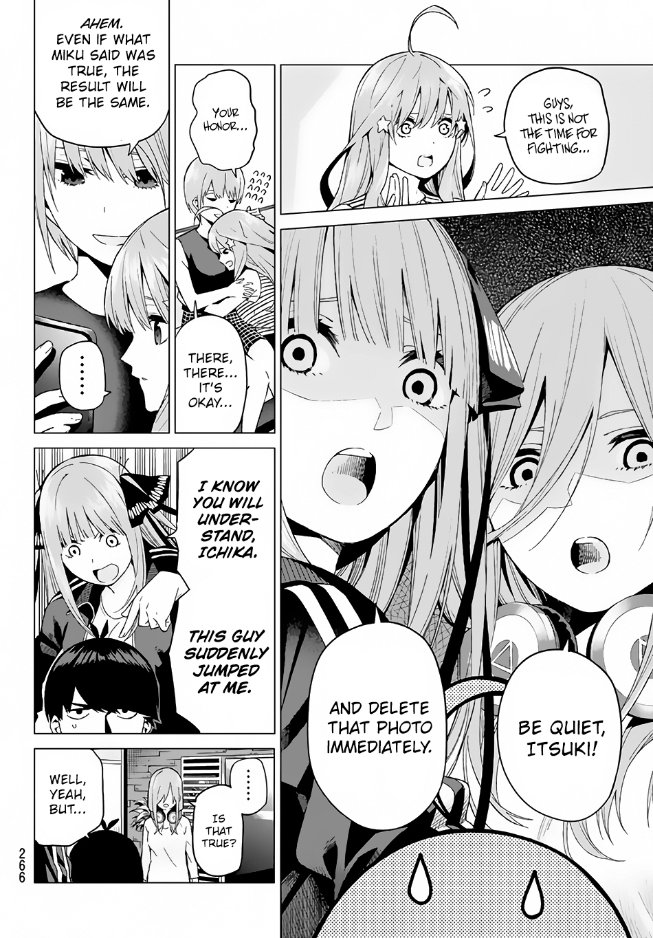 Go-Toubun no Hanayome Chapter 6 page 7 - Chapter 6: Open the door