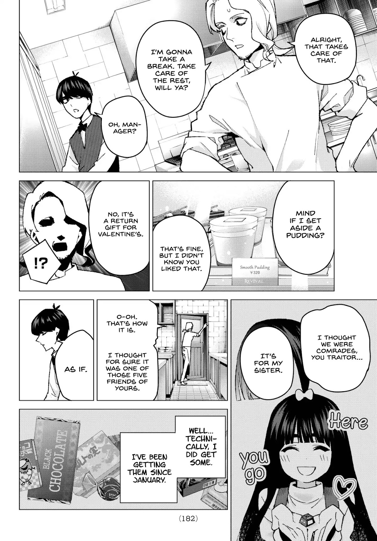 Go-Toubun no Hanayome Chapter 60 page 10 - Chapter 60: The Conquest Begins