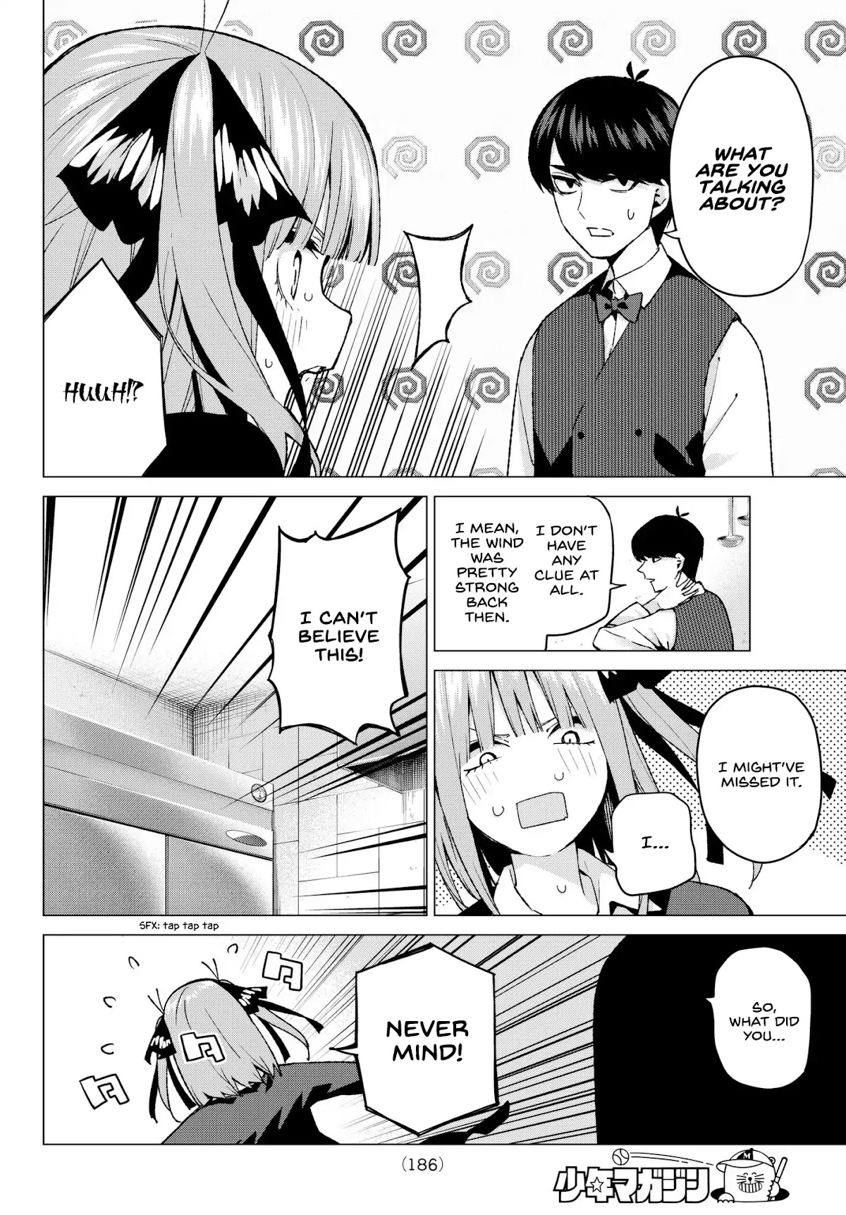 Go-Toubun no Hanayome Chapter 60 page 14 - Chapter 60: The Conquest Begins