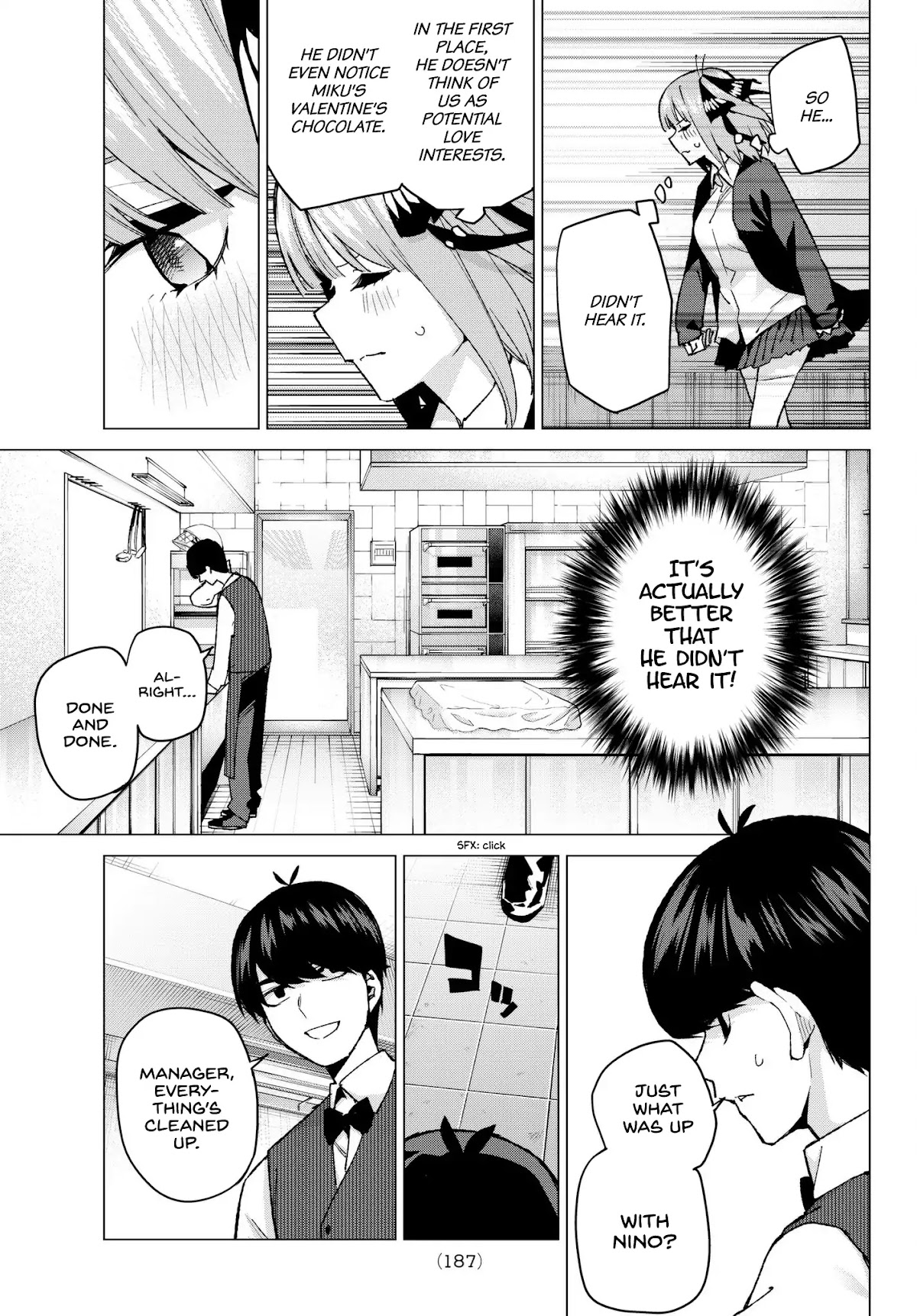 Go-Toubun no Hanayome Chapter 60 page 15 - Chapter 60: The Conquest Begins