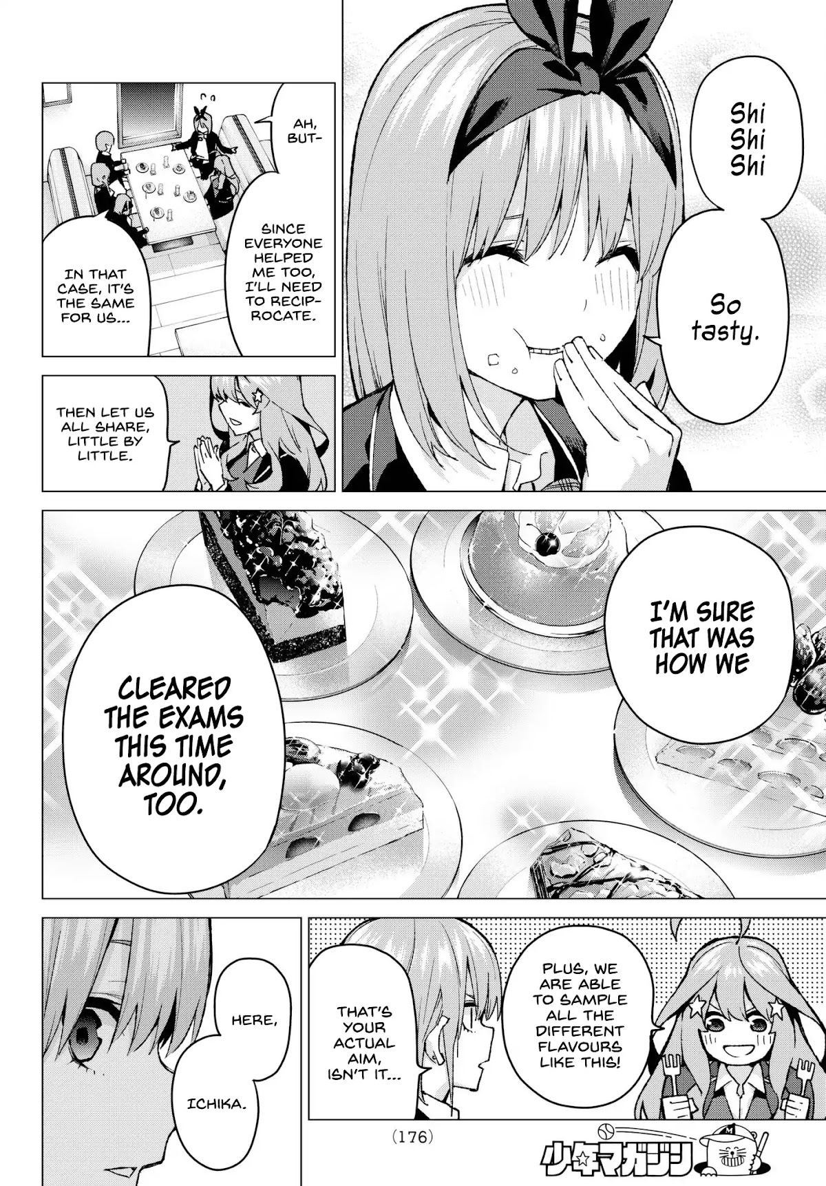 Go-Toubun no Hanayome Chapter 60 page 4 - Chapter 60: The Conquest Begins