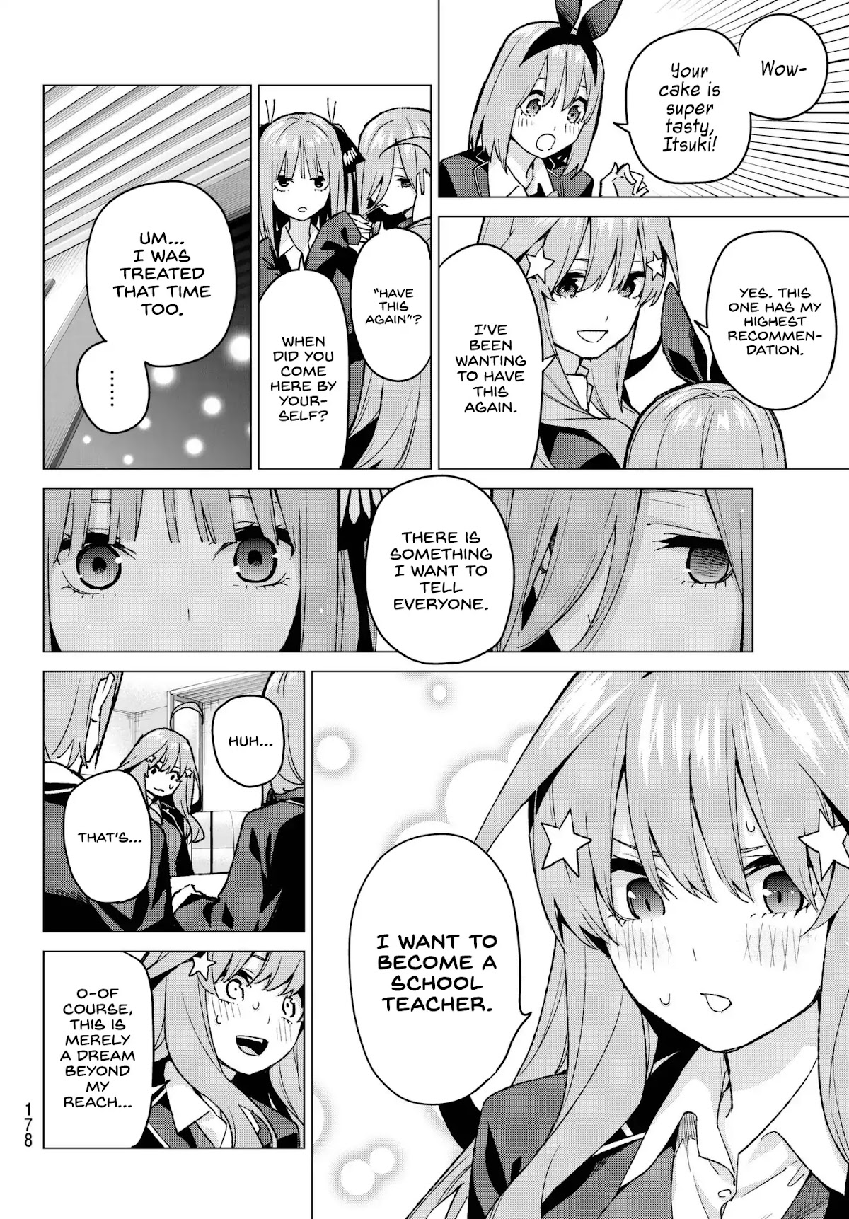 Go-Toubun no Hanayome Chapter 60 page 6 - Chapter 60: The Conquest Begins