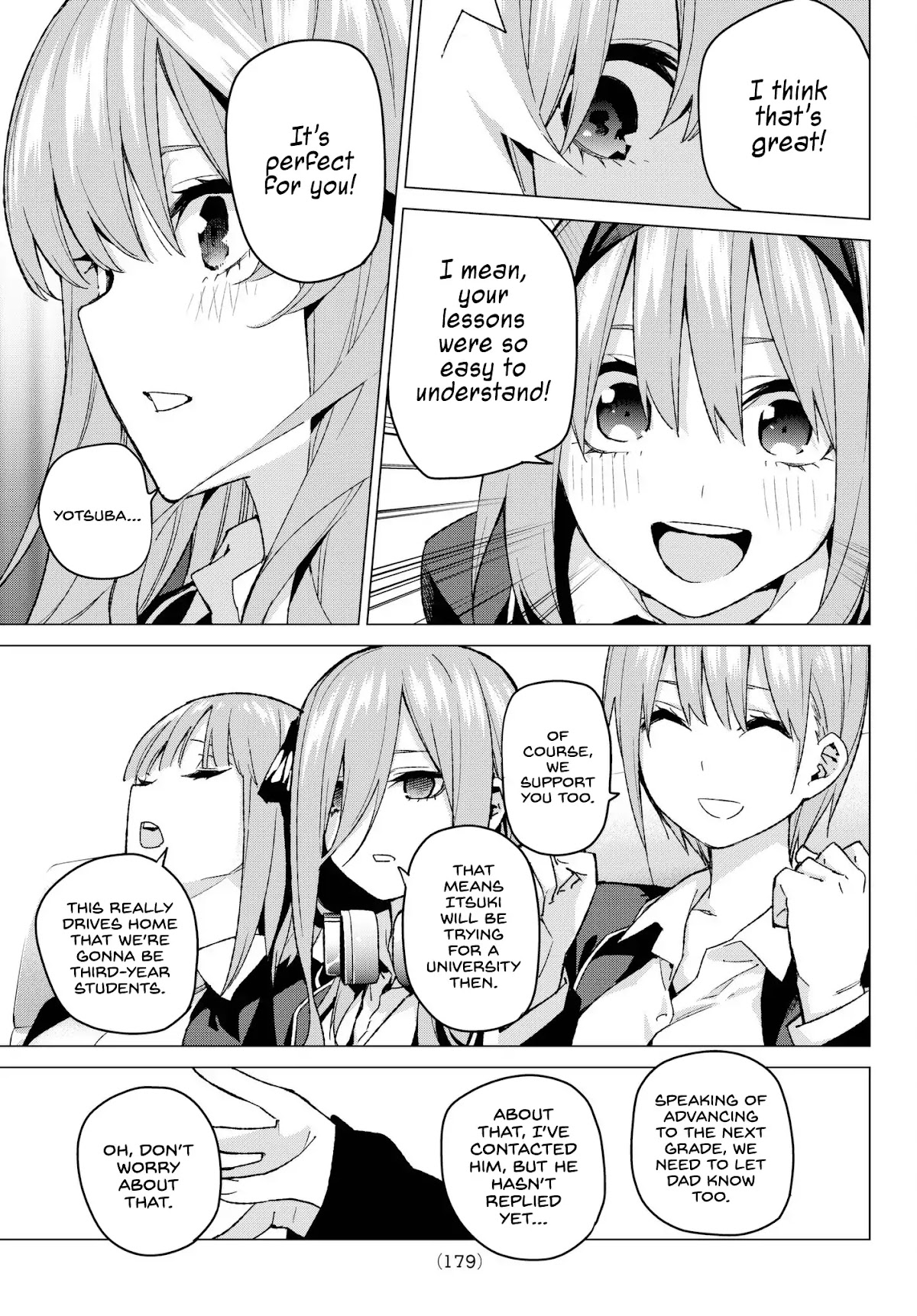Go-Toubun no Hanayome Chapter 60 page 7 - Chapter 60: The Conquest Begins