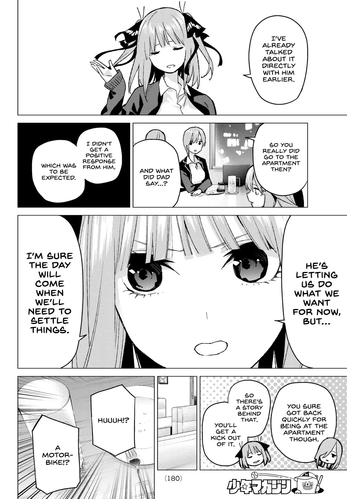 Go-Toubun no Hanayome Chapter 60 page 8 - Chapter 60: The Conquest Begins