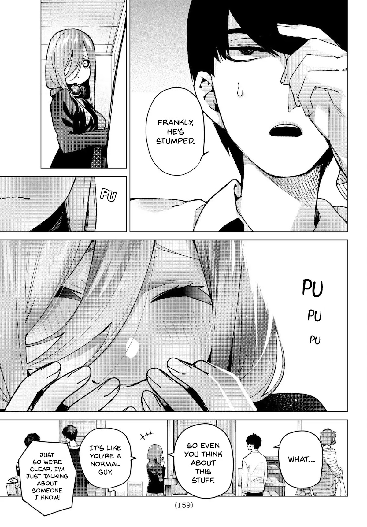 Go-Toubun no Hanayome Chapter 61 page 11 - Chapter 61: Scrambled Eggs ①