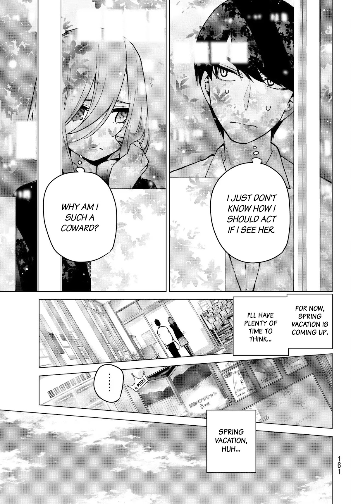 Go-Toubun no Hanayome Chapter 61 page 13 - Chapter 61: Scrambled Eggs ①