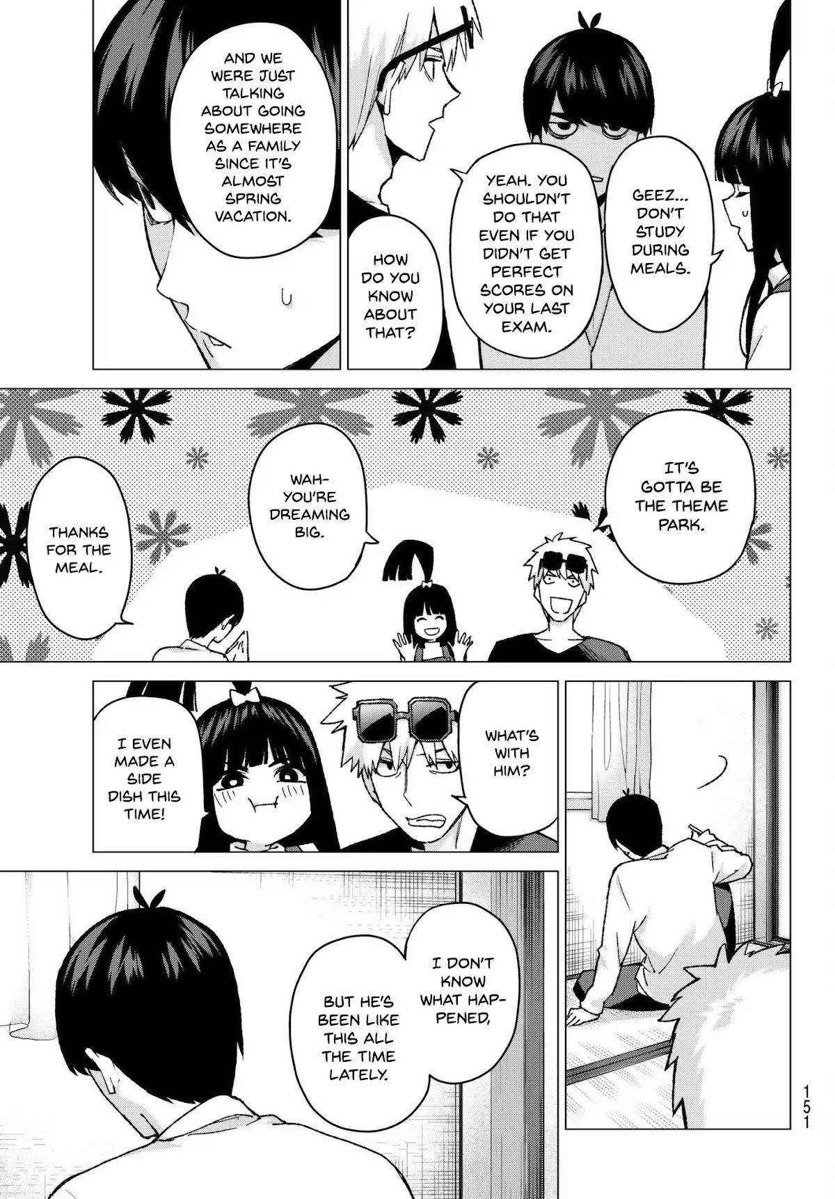 Go-Toubun no Hanayome Chapter 61 page 3 - Chapter 61: Scrambled Eggs ①