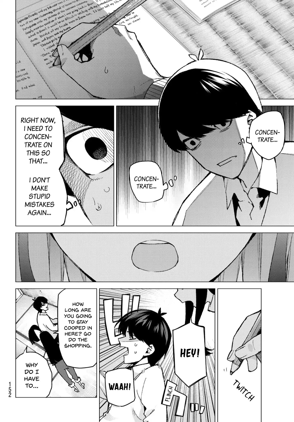 Go-Toubun no Hanayome Chapter 61 page 4 - Chapter 61: Scrambled Eggs ①