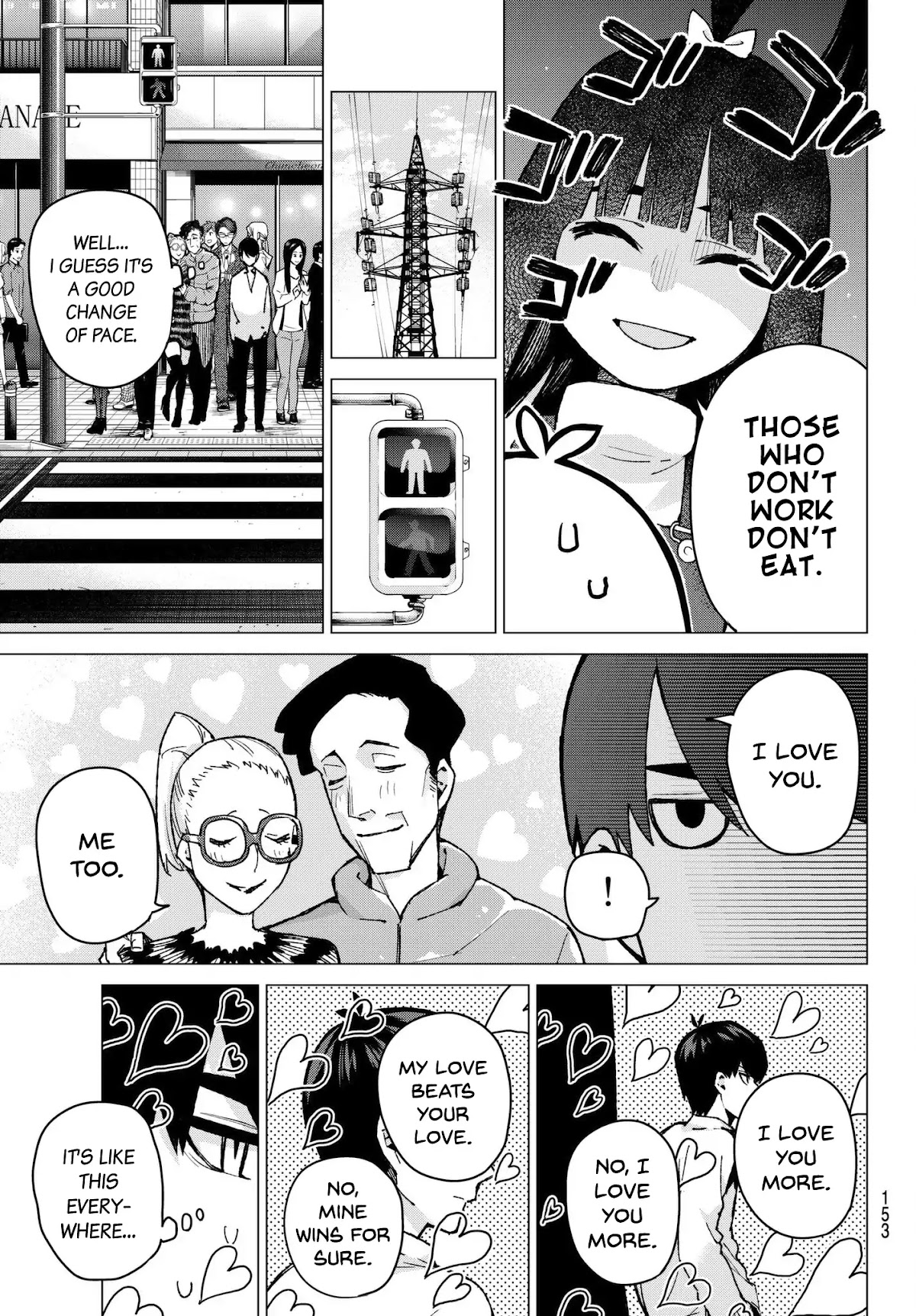 Go-Toubun no Hanayome Chapter 61 page 5 - Chapter 61: Scrambled Eggs ①