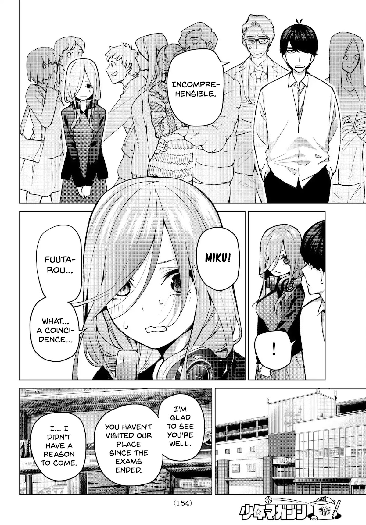 Go-Toubun no Hanayome Chapter 61 page 6 - Chapter 61: Scrambled Eggs ①