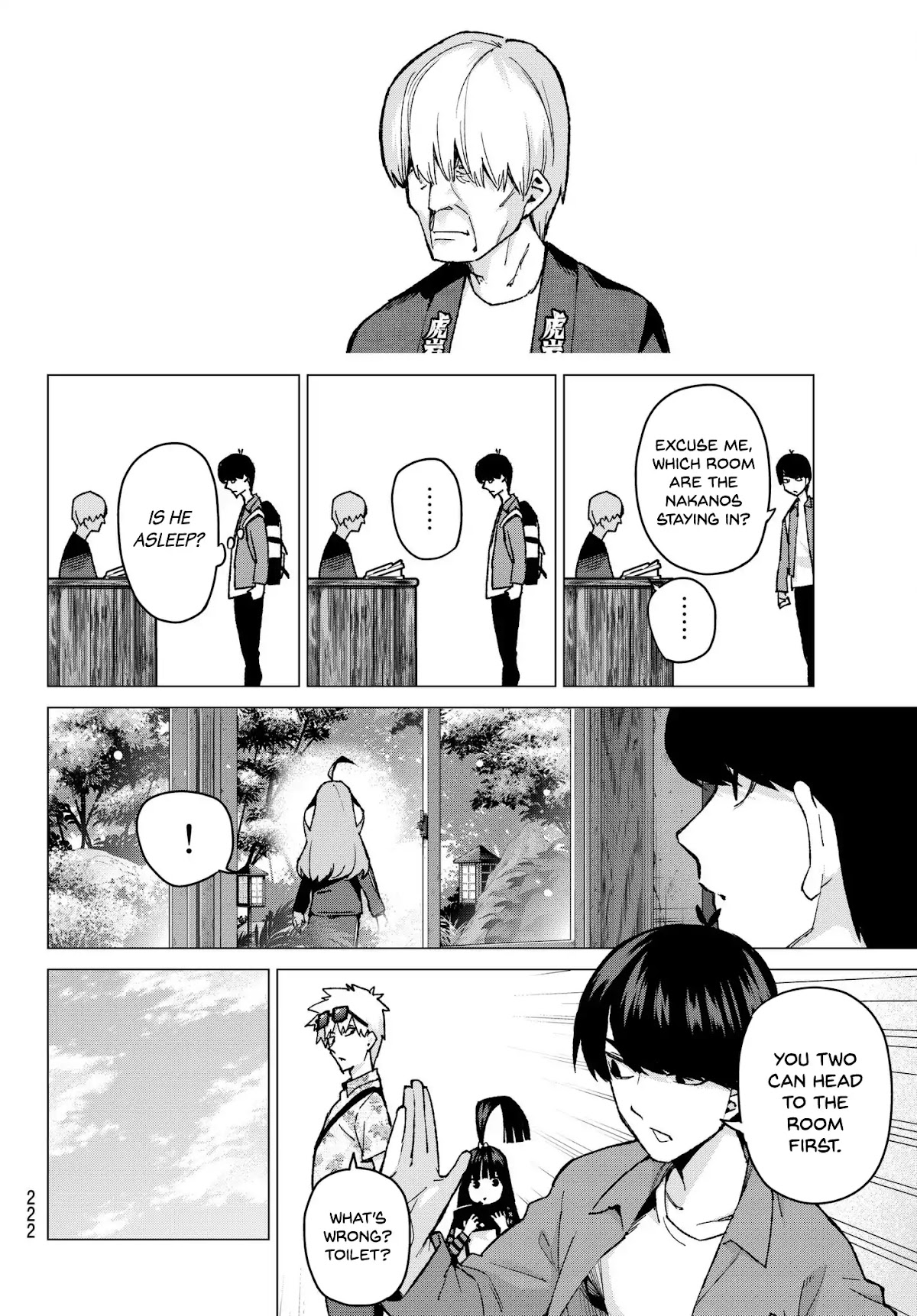 Go-Toubun no Hanayome Chapter 62 page 10 - Chapter 62: Scrambled Eggs ②