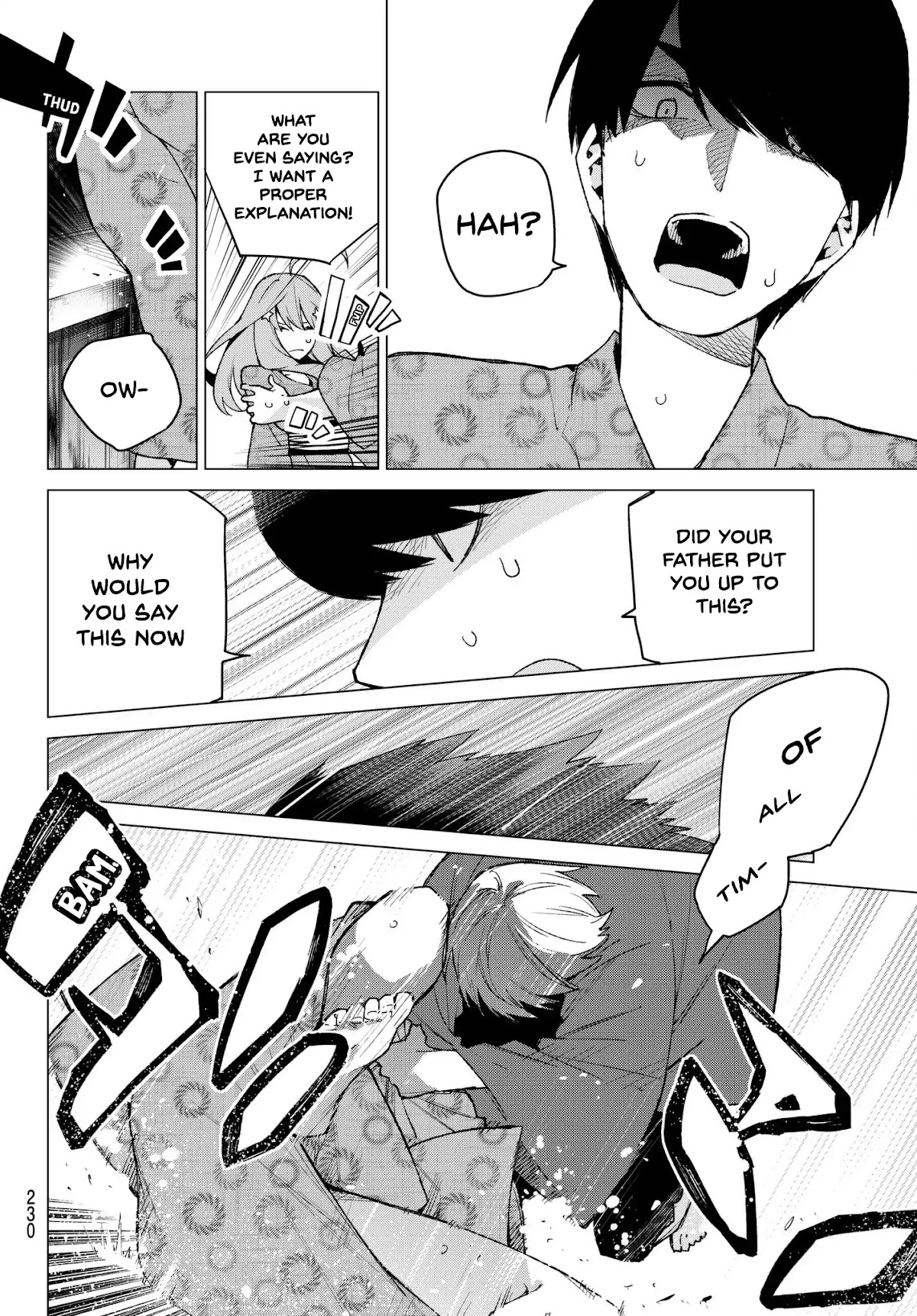 Go-Toubun no Hanayome Chapter 62 page 18 - Chapter 62: Scrambled Eggs ②