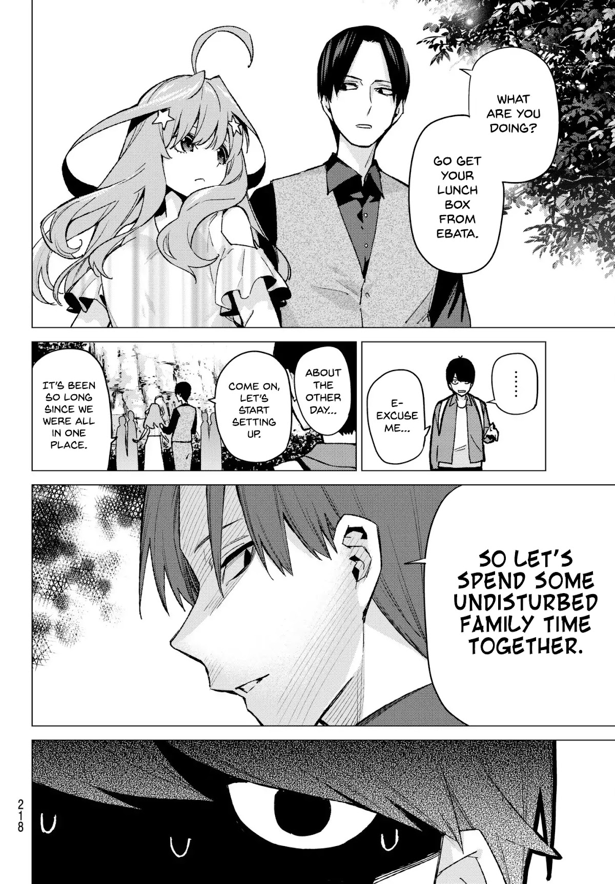 Go-Toubun no Hanayome Chapter 62 page 6 - Chapter 62: Scrambled Eggs ②