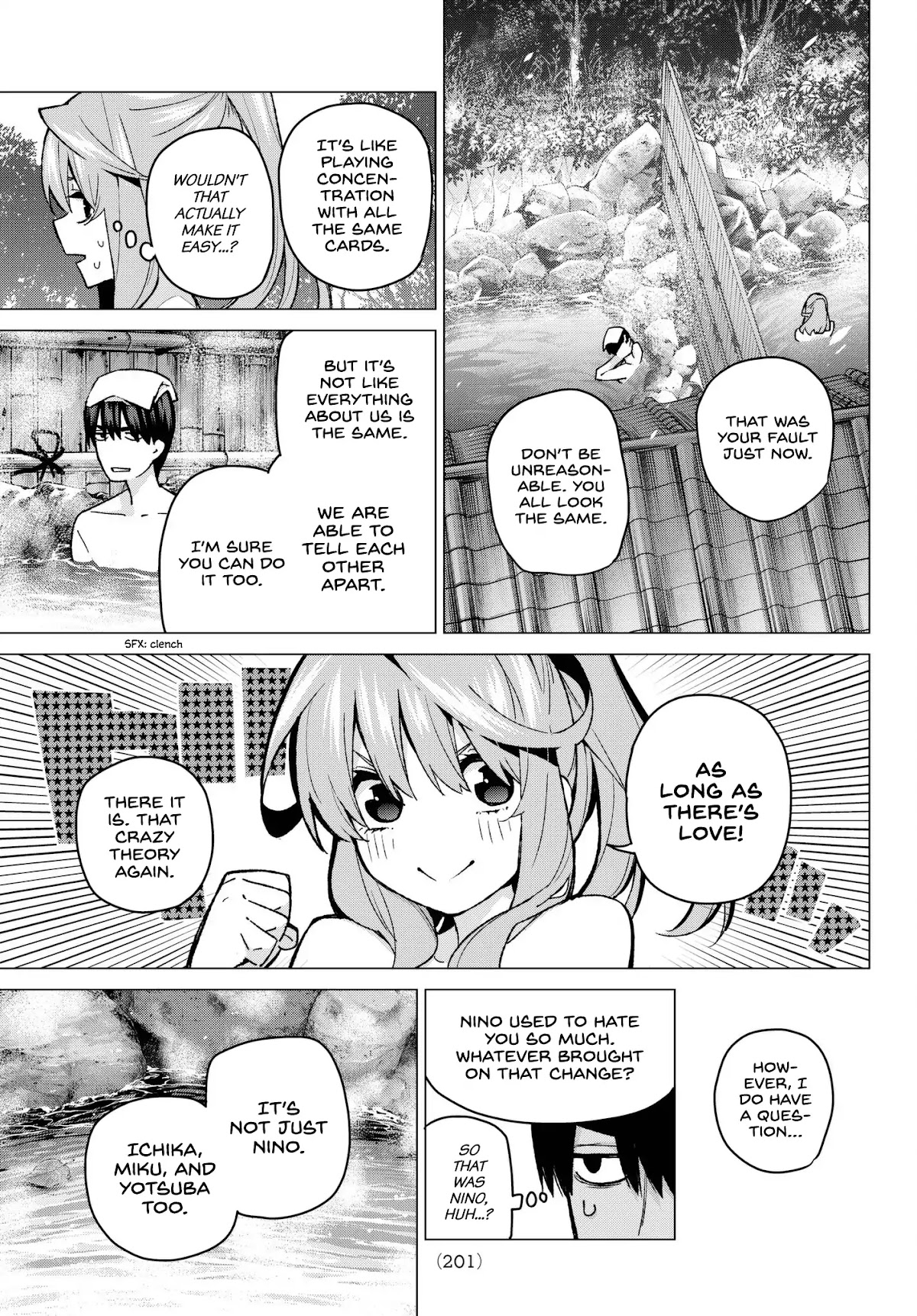 Go-Toubun no Hanayome Chapter 63 page 11 - Chapter 63: Scrambled Eggs ③