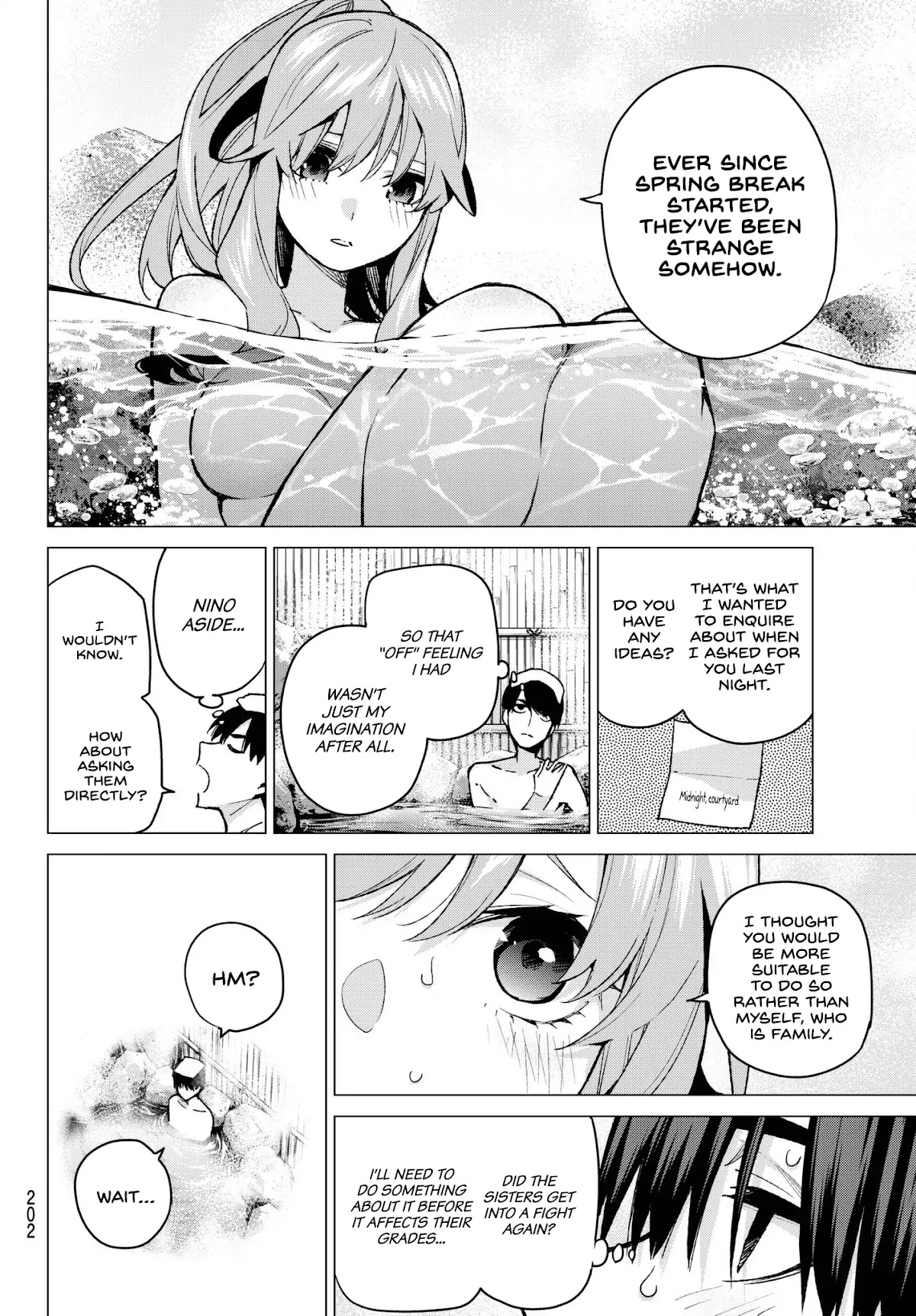 Go-Toubun no Hanayome Chapter 63 page 12 - Chapter 63: Scrambled Eggs ③