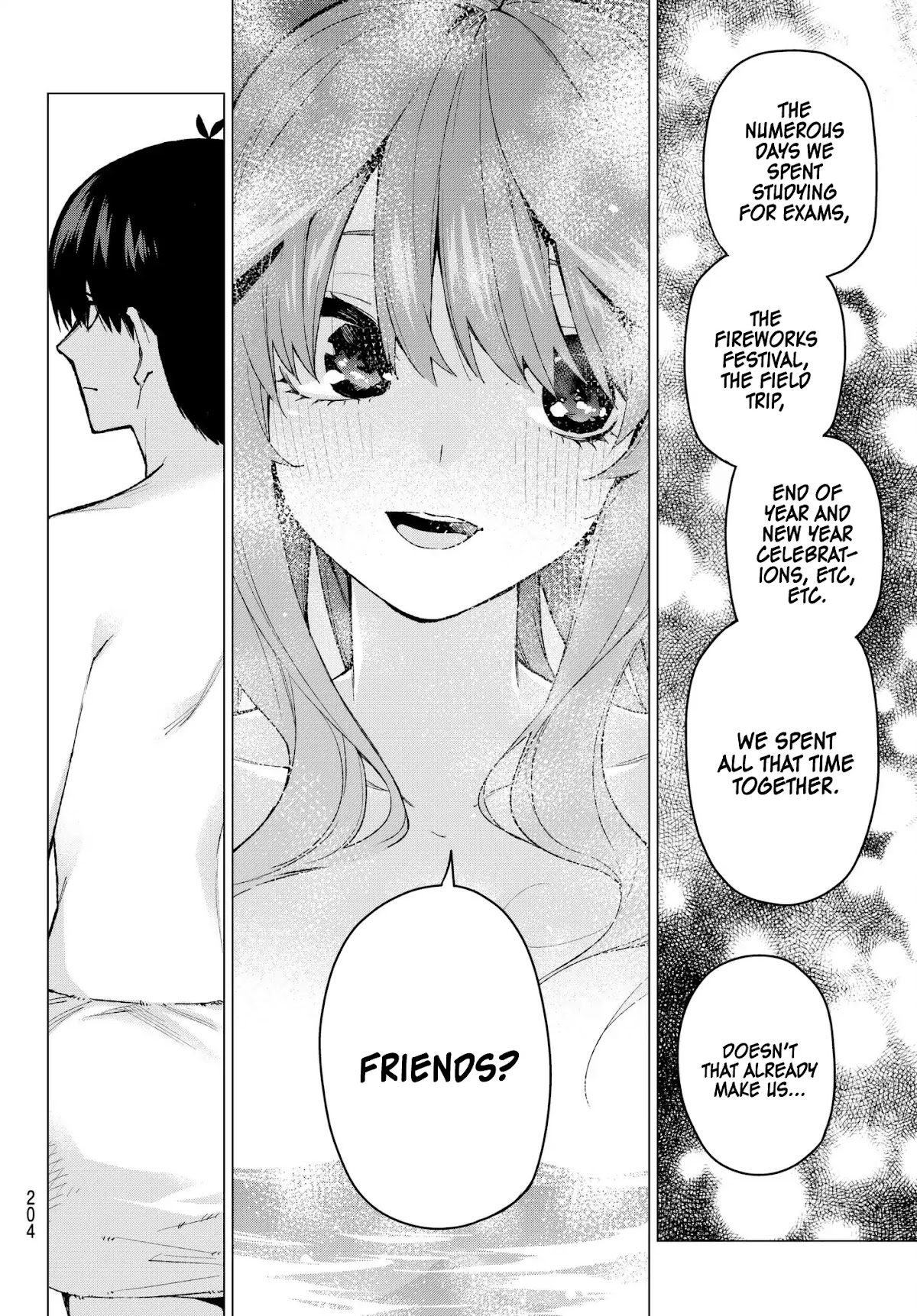 Go-Toubun no Hanayome Chapter 63 page 14 - Chapter 63: Scrambled Eggs ③