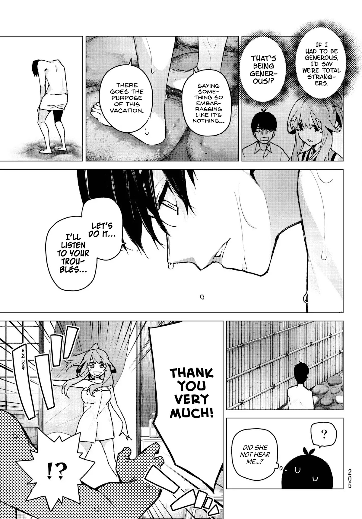 Go-Toubun no Hanayome Chapter 63 page 15 - Chapter 63: Scrambled Eggs ③