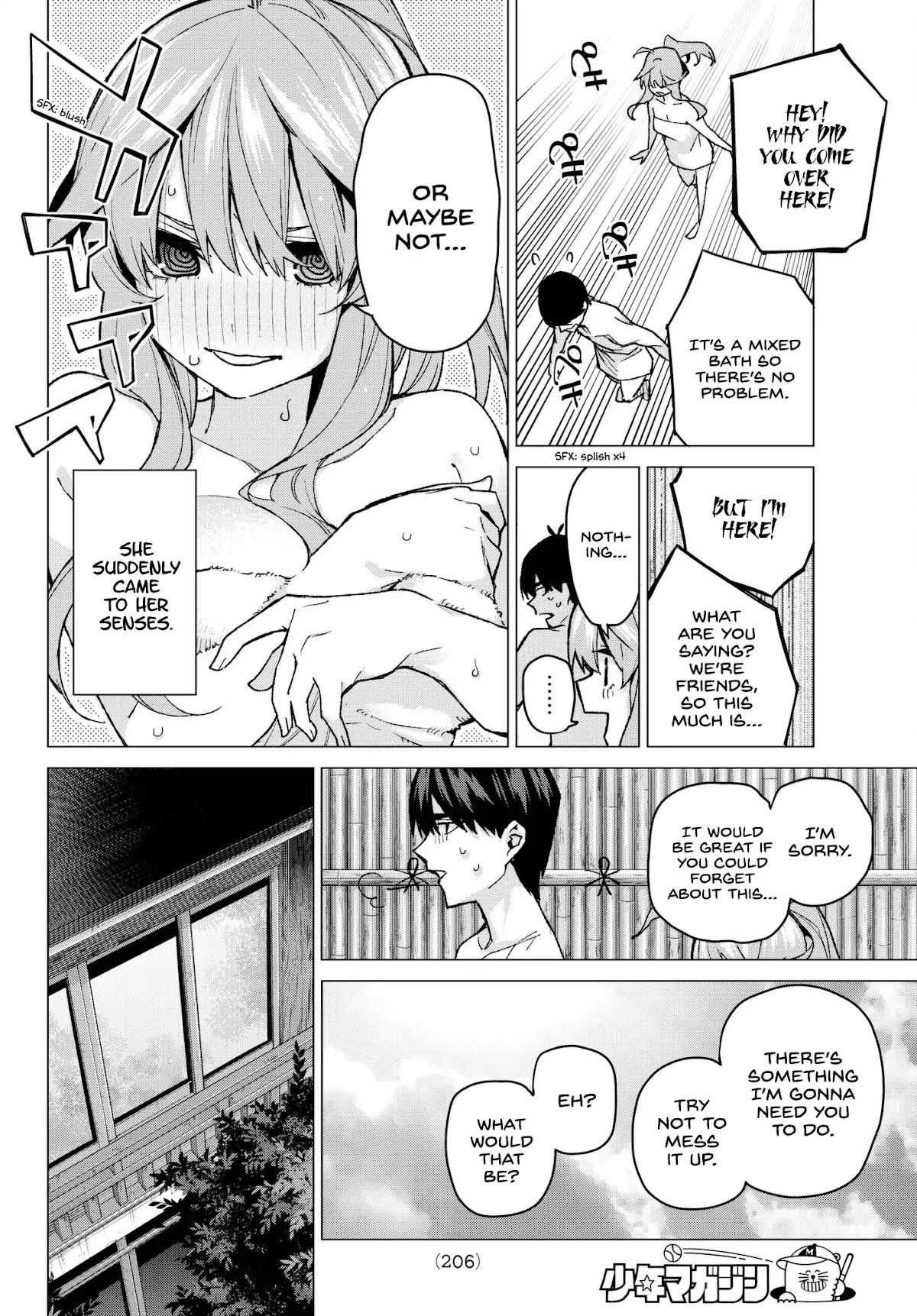 Go-Toubun no Hanayome Chapter 63 page 16 - Chapter 63: Scrambled Eggs ③
