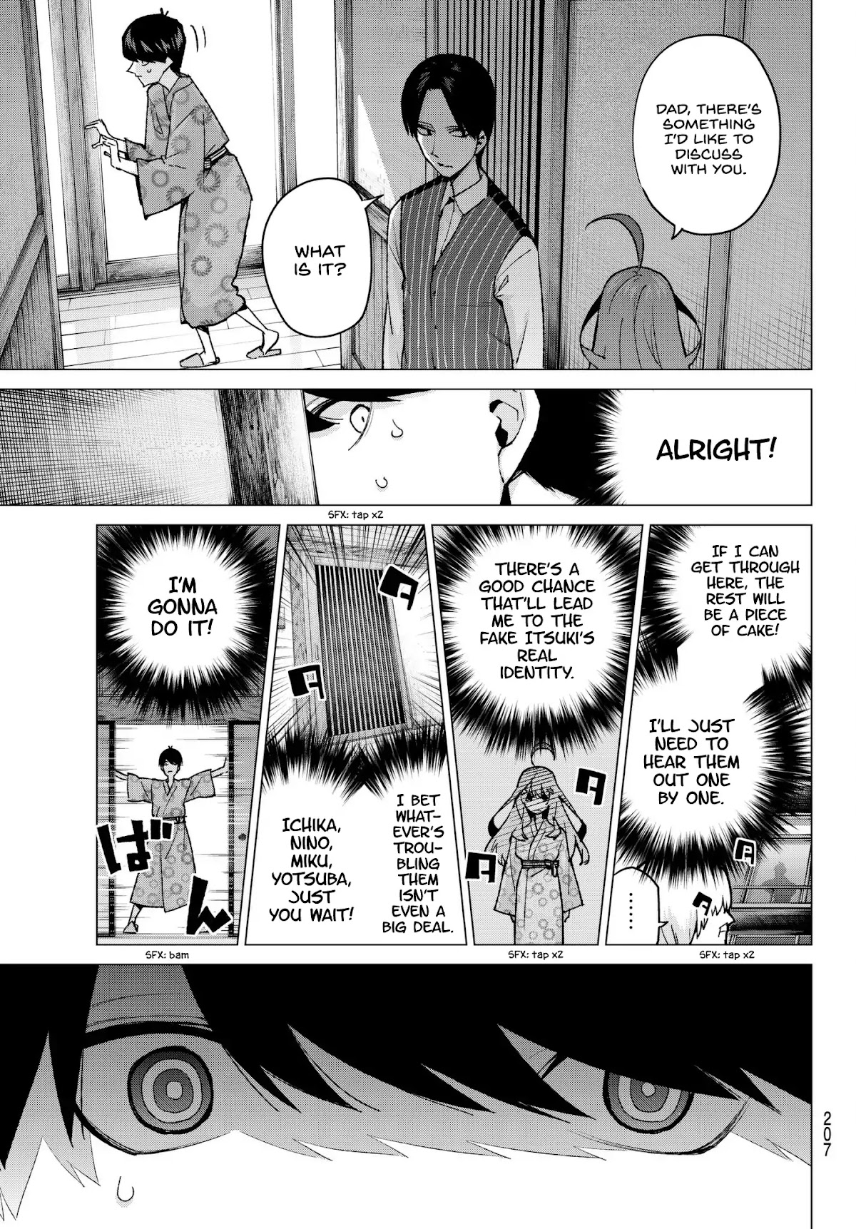 Go-Toubun no Hanayome Chapter 63 page 17 - Chapter 63: Scrambled Eggs ③
