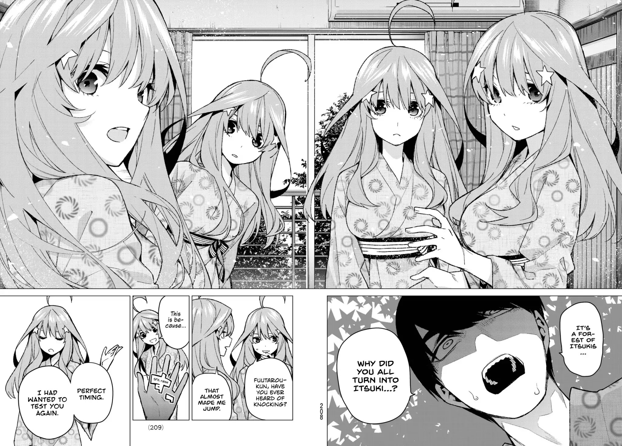 Go-Toubun no Hanayome Chapter 63 page 18 - Chapter 63: Scrambled Eggs ③