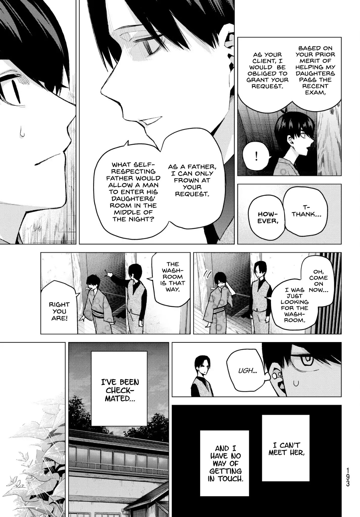 Go-Toubun no Hanayome Chapter 63 page 3 - Chapter 63: Scrambled Eggs ③