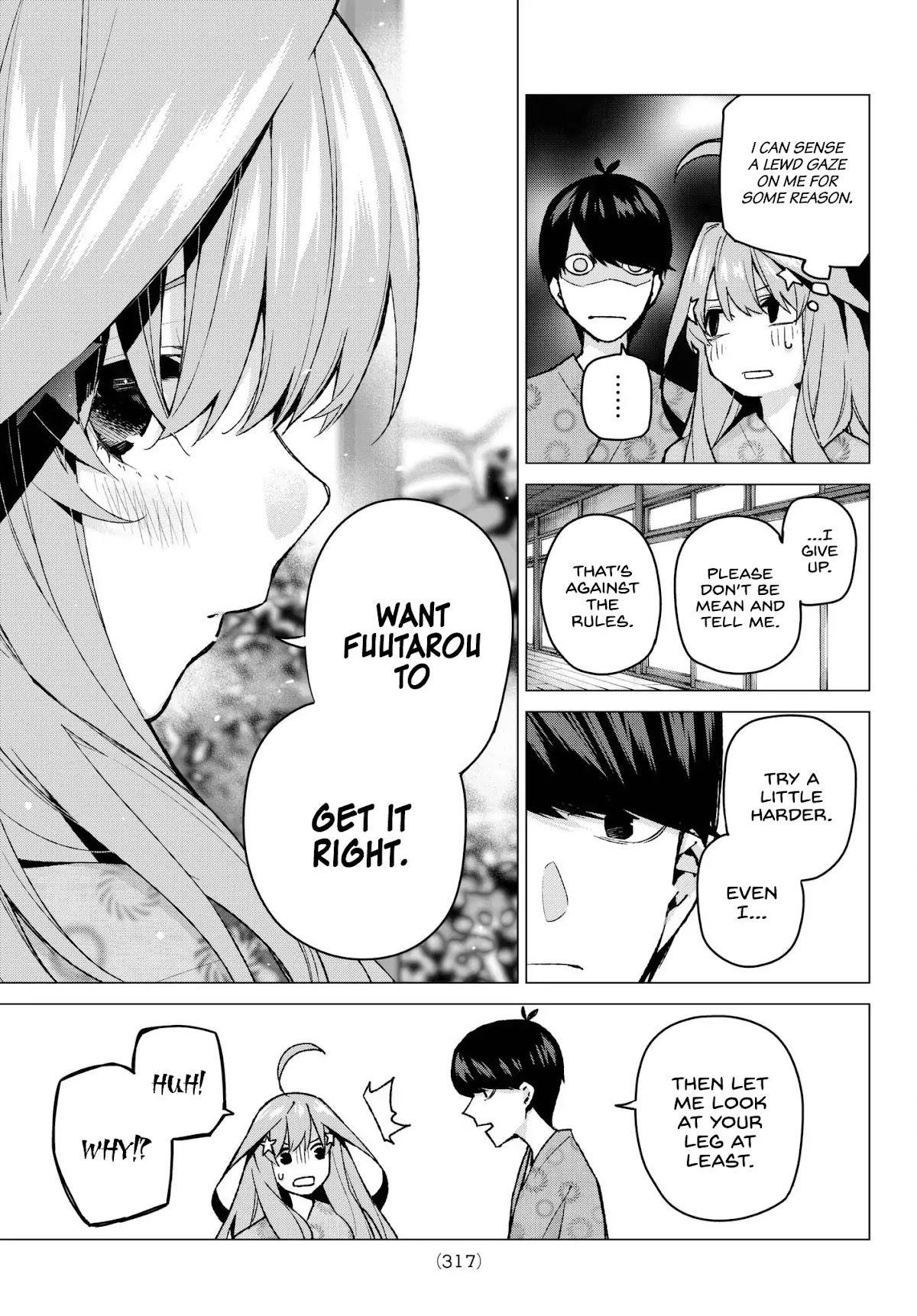 Go-Toubun no Hanayome Chapter 64 page 15 - Chapter 64: Scrambled Eggs ④