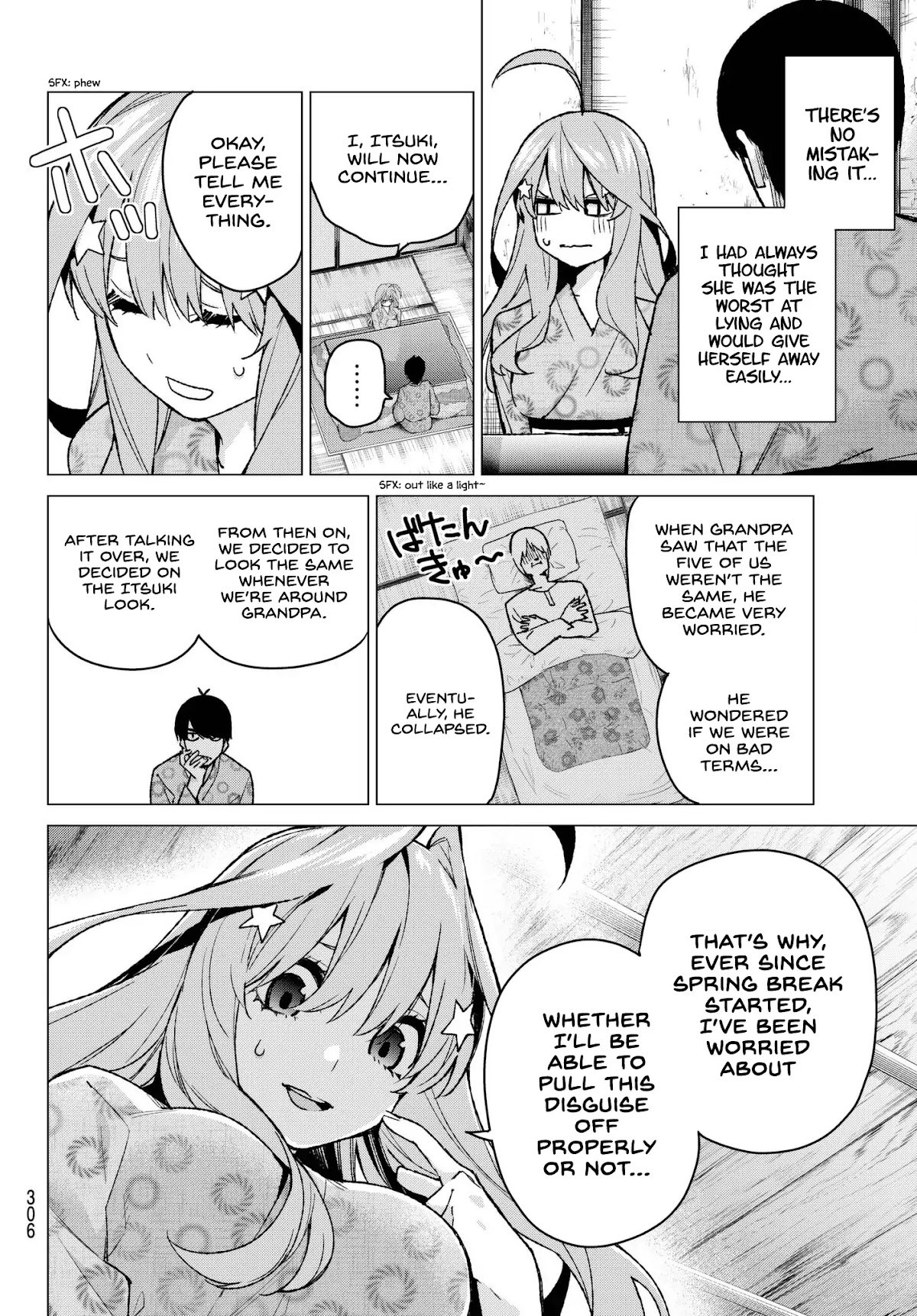 Go-Toubun no Hanayome Chapter 64 page 4 - Chapter 64: Scrambled Eggs ④