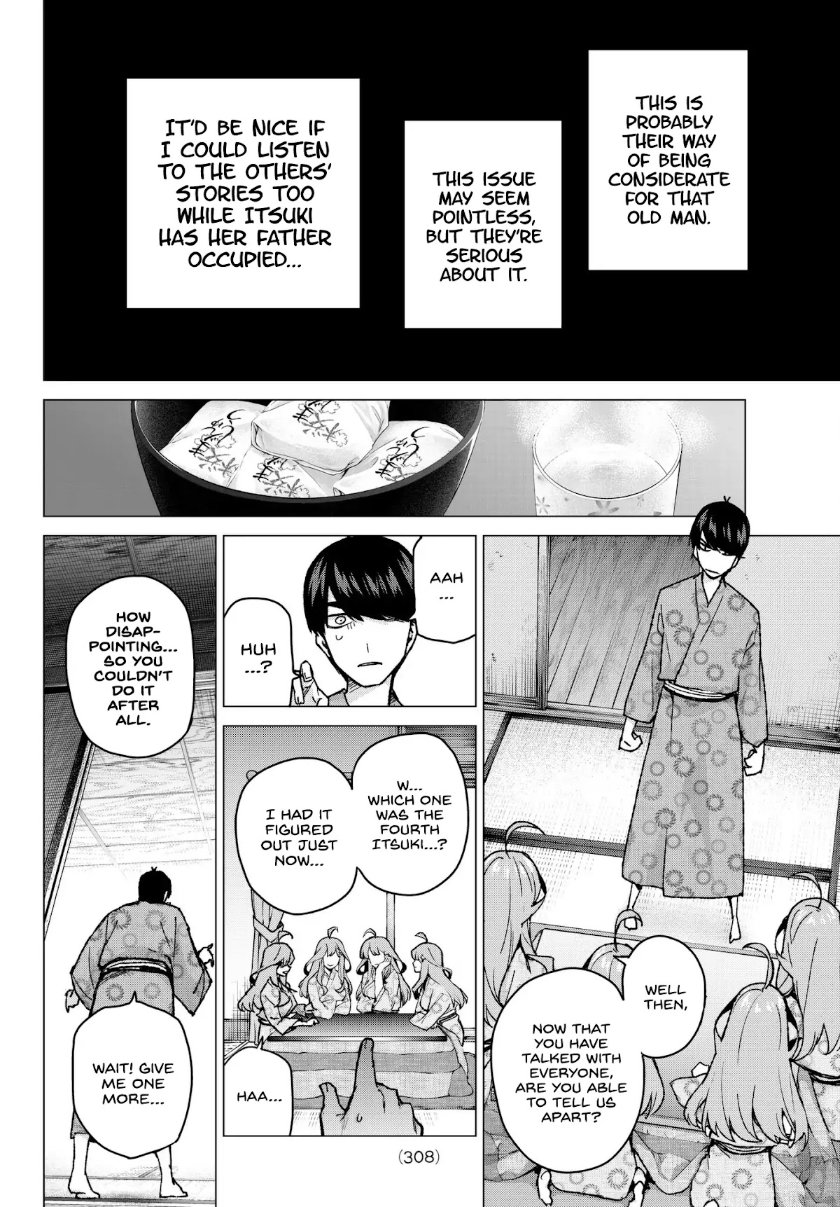 Go-Toubun no Hanayome Chapter 64 page 6 - Chapter 64: Scrambled Eggs ④