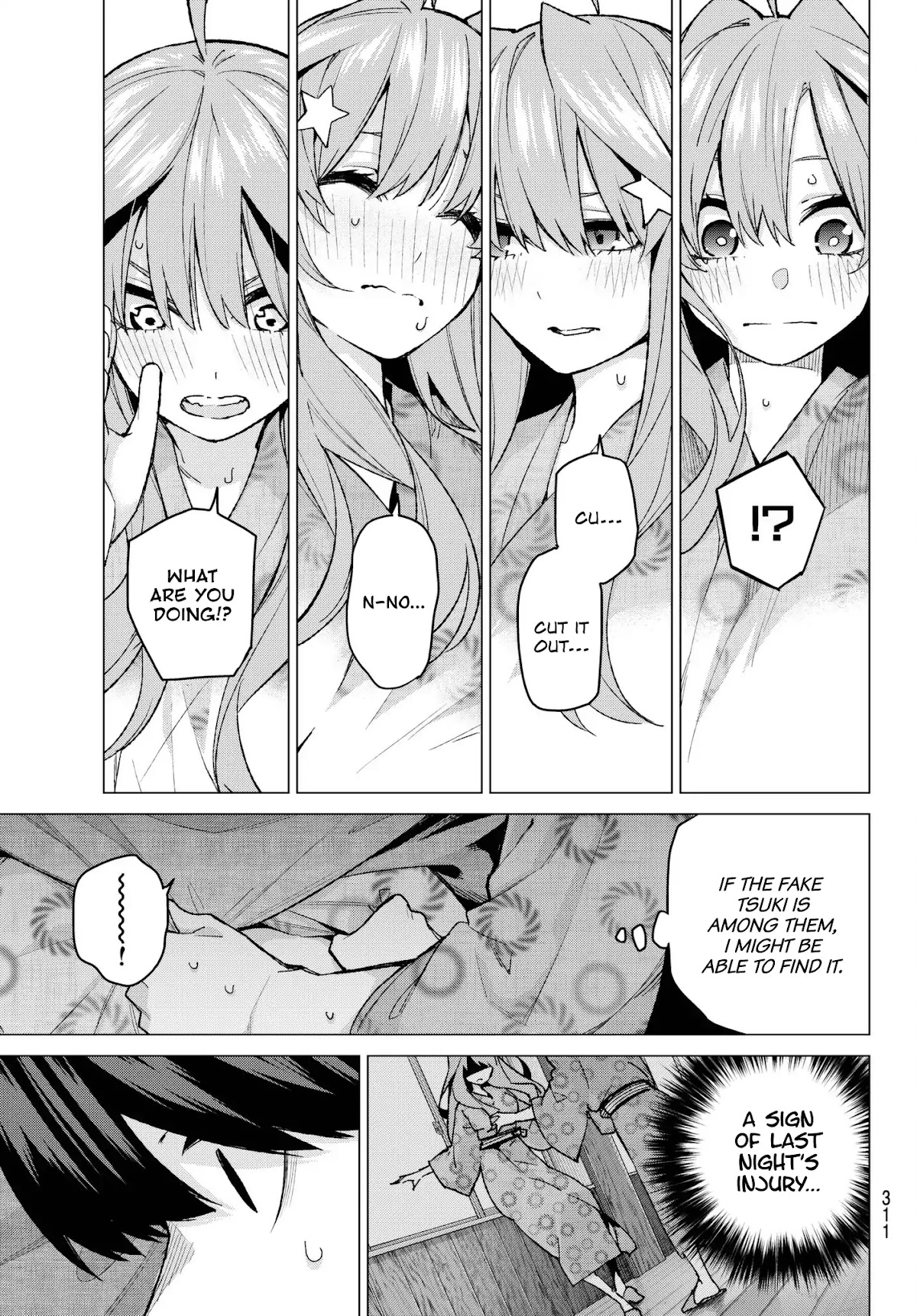 Go-Toubun no Hanayome Chapter 64 page 9 - Chapter 64: Scrambled Eggs ④