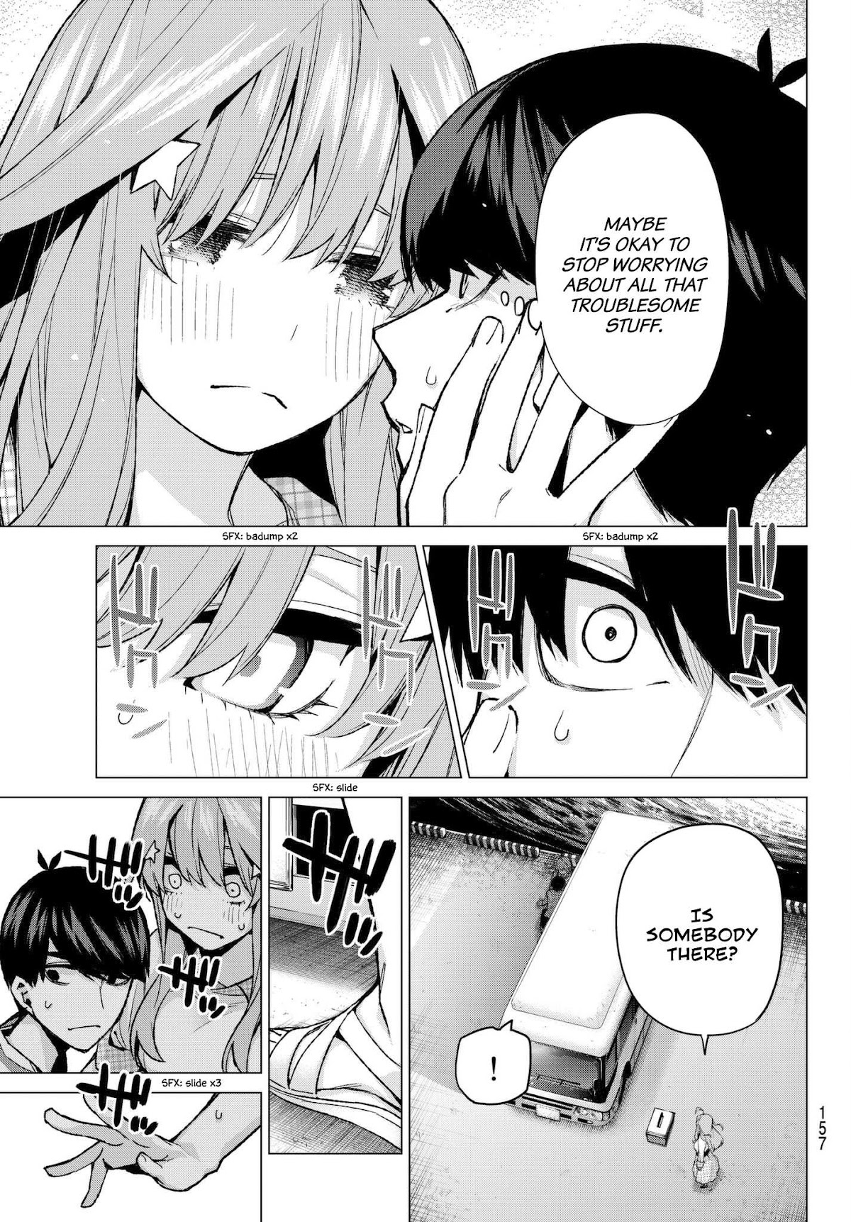 Go-Toubun no Hanayome Chapter 65 page 13 - Chapter 65: Scrambled Eggs ⑤