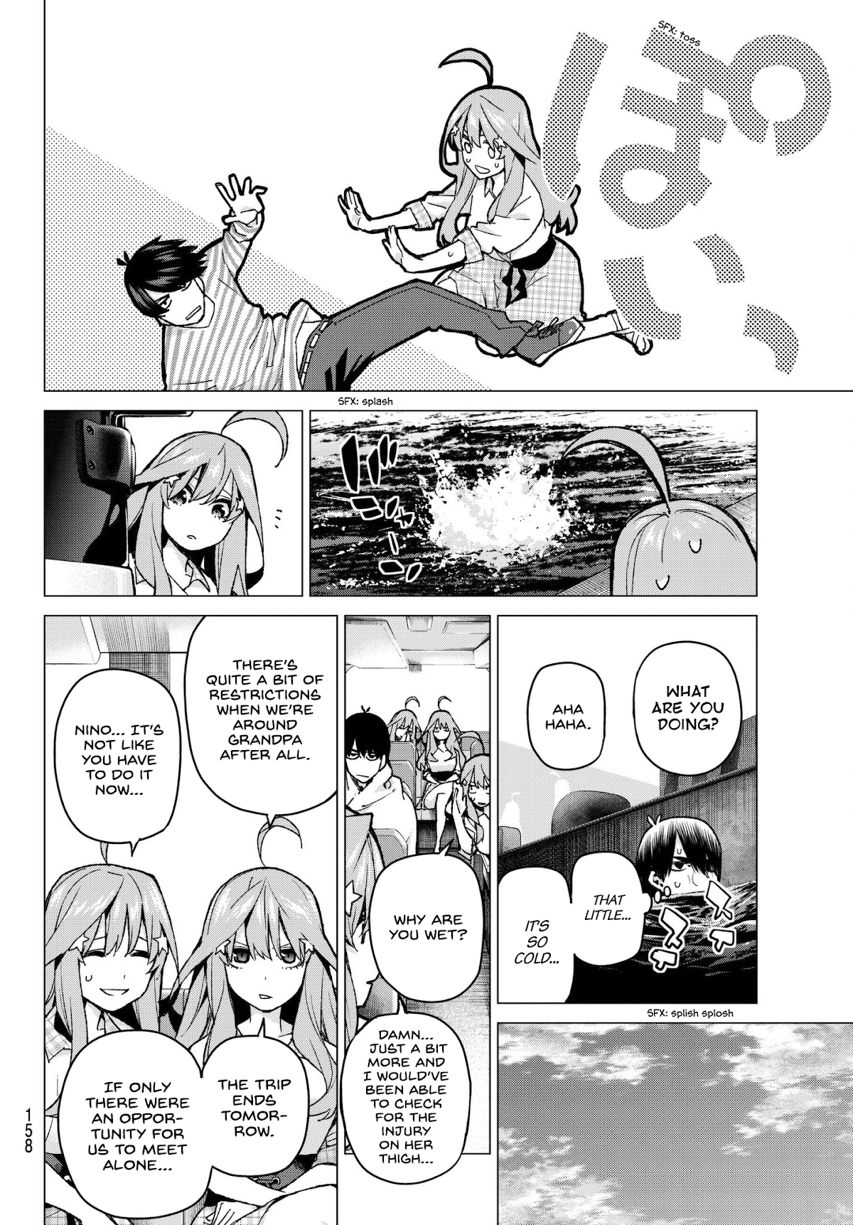 Go-Toubun no Hanayome Chapter 65 page 14 - Chapter 65: Scrambled Eggs ⑤