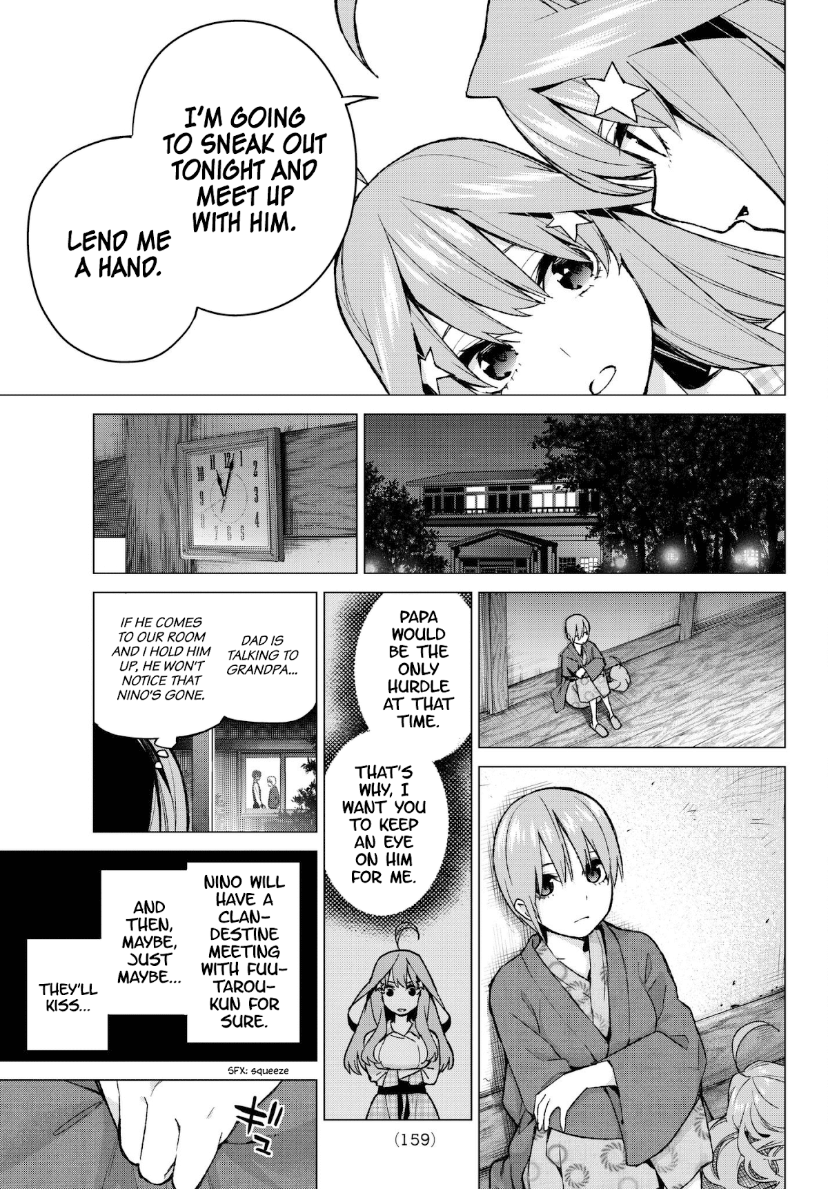 Go-Toubun no Hanayome Chapter 65 page 15 - Chapter 65: Scrambled Eggs ⑤
