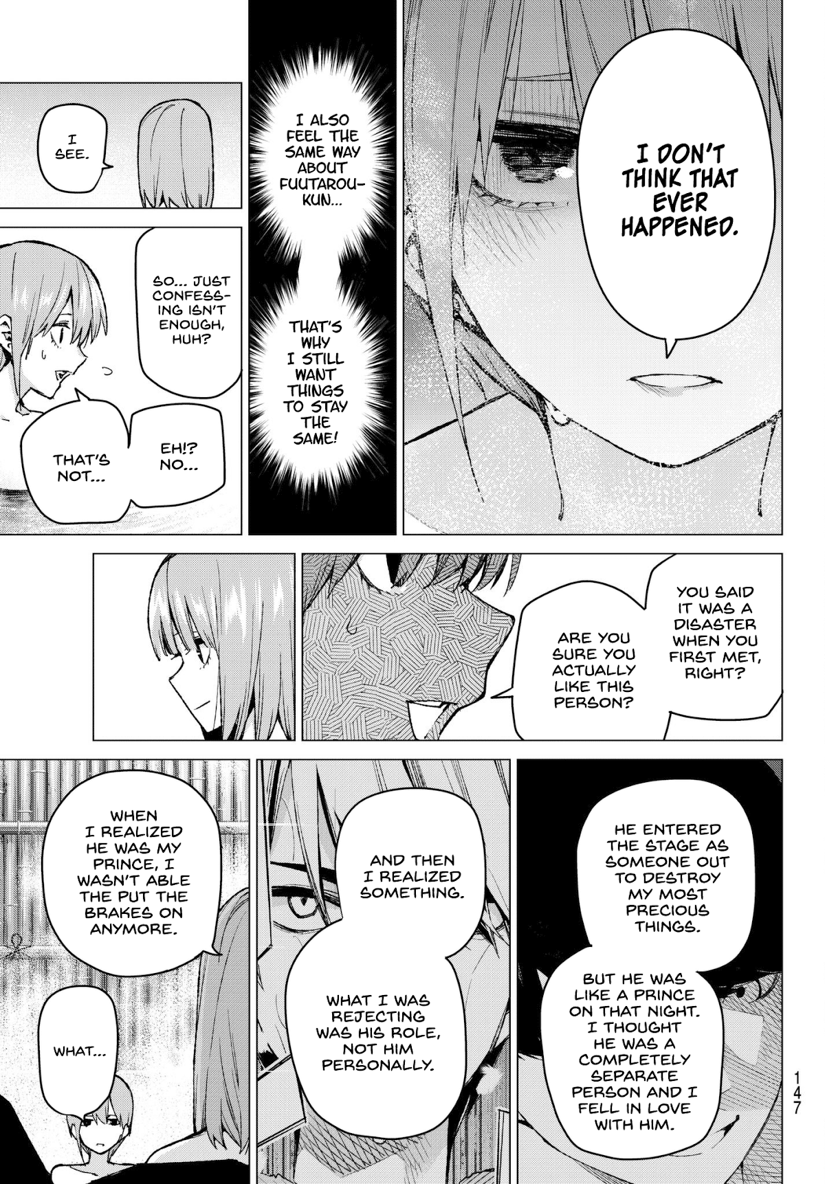 Go-Toubun no Hanayome Chapter 65 page 3 - Chapter 65: Scrambled Eggs ⑤