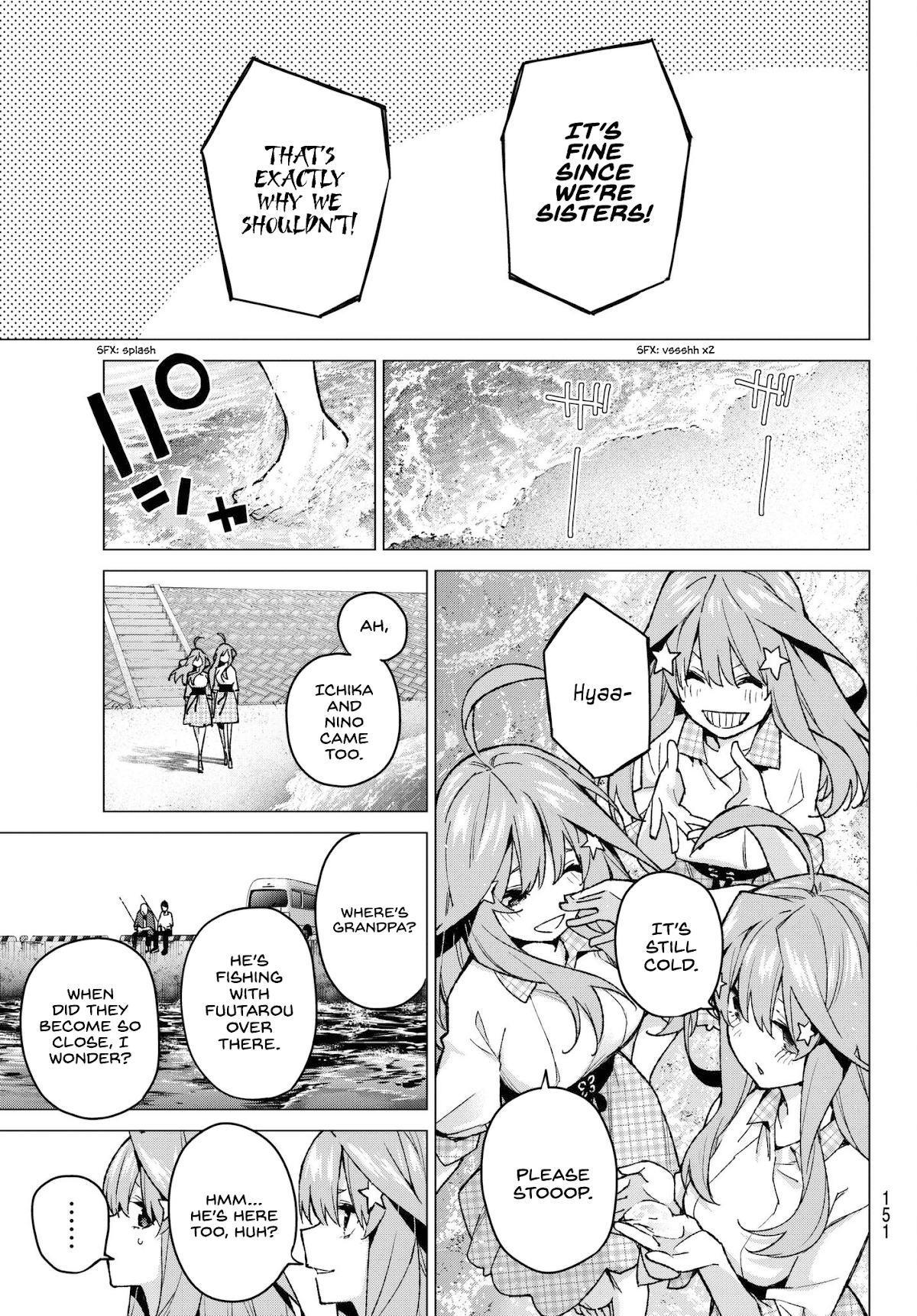 Go-Toubun no Hanayome Chapter 65 page 7 - Chapter 65: Scrambled Eggs ⑤
