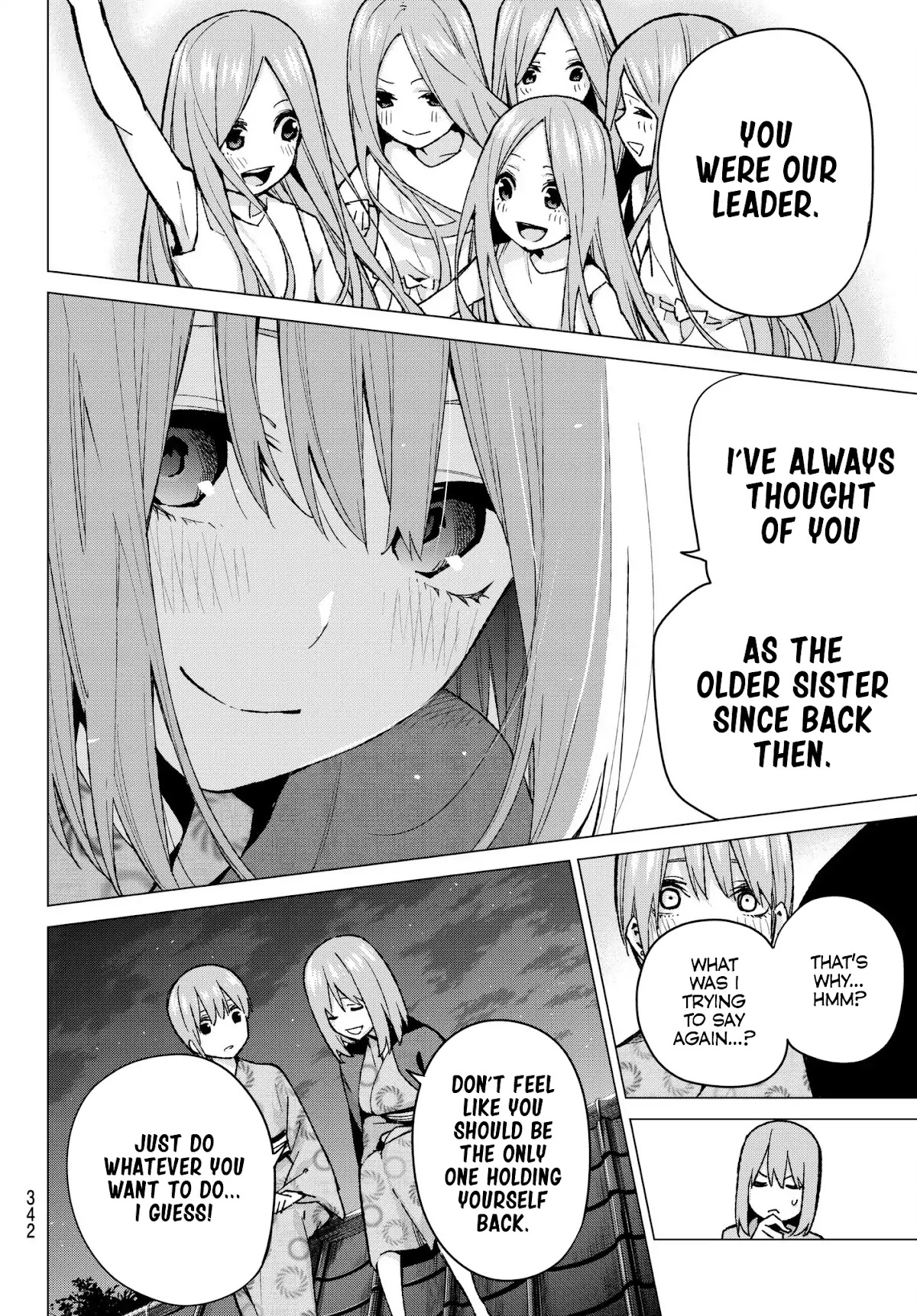 Go-Toubun no Hanayome Chapter 66 page 10 - Chapter 66: Scrambled Eggs ⑥