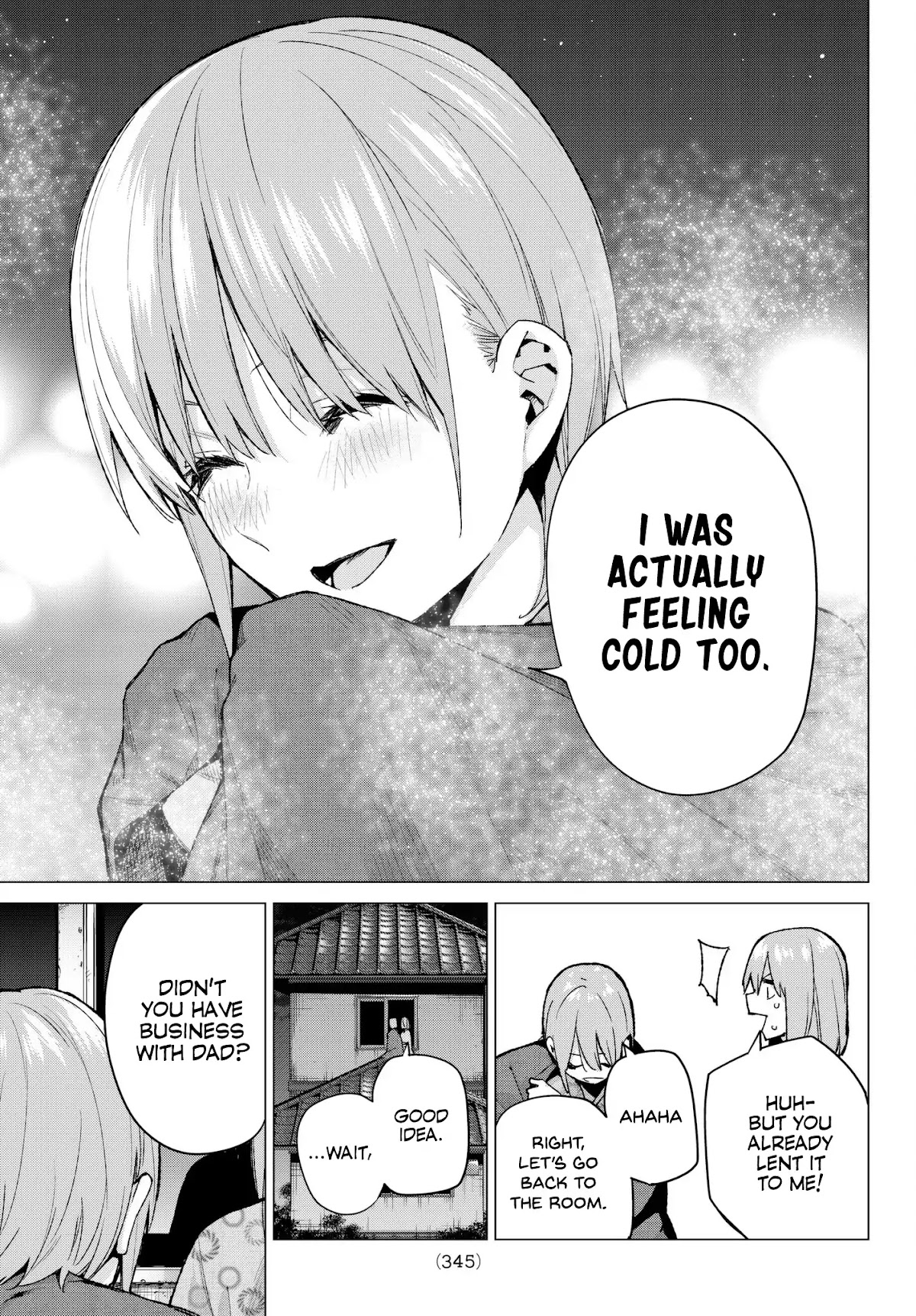 Go-Toubun no Hanayome Chapter 66 page 13 - Chapter 66: Scrambled Eggs ⑥