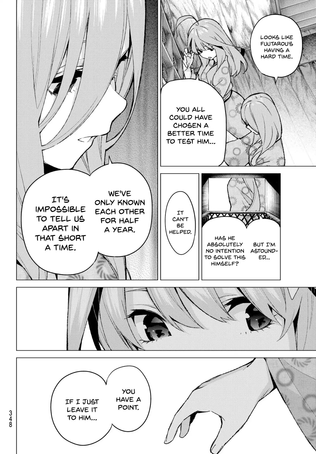 Go-Toubun no Hanayome Chapter 66 page 16 - Chapter 66: Scrambled Eggs ⑥