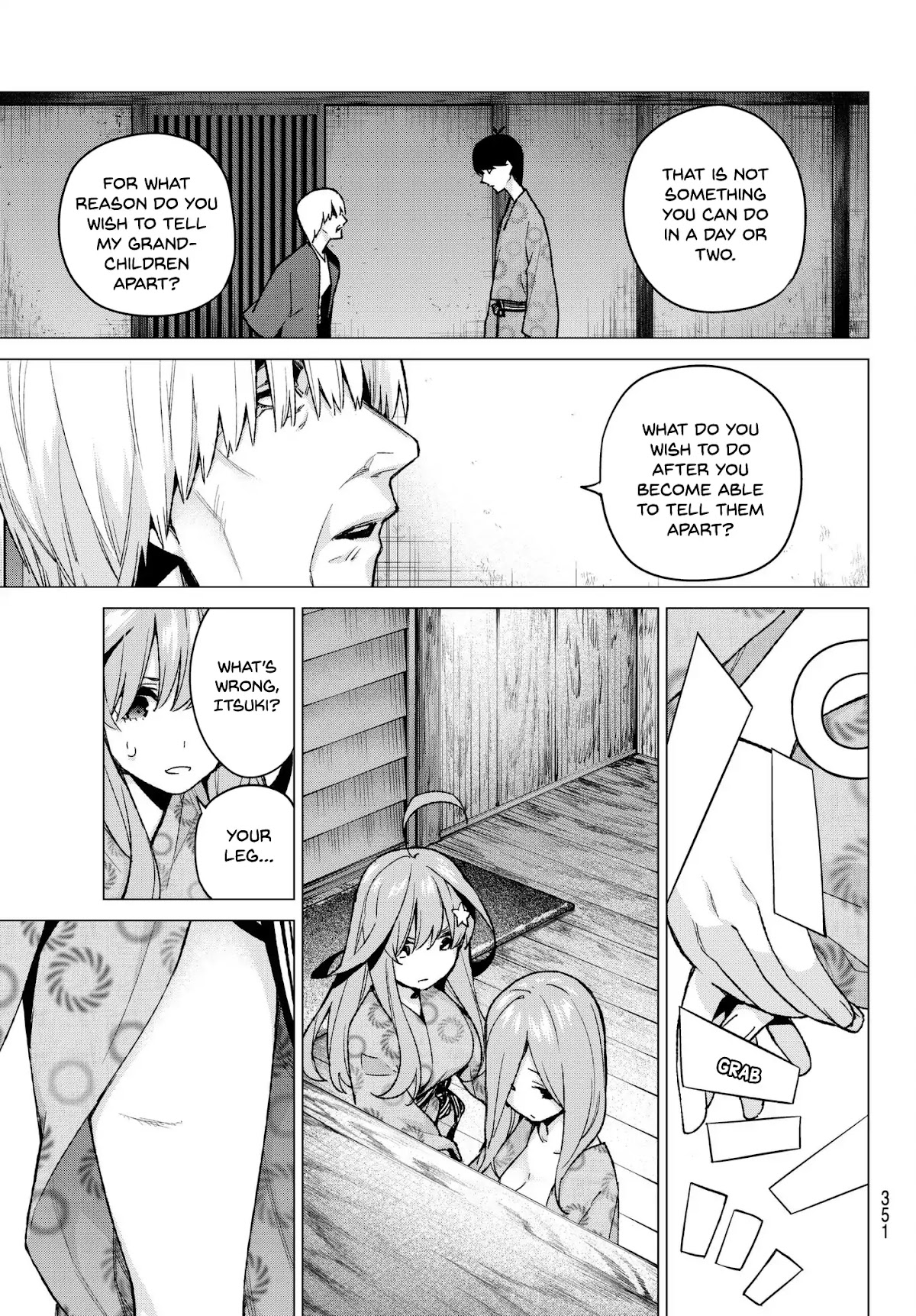 Go-Toubun no Hanayome Chapter 66 page 19 - Chapter 66: Scrambled Eggs ⑥