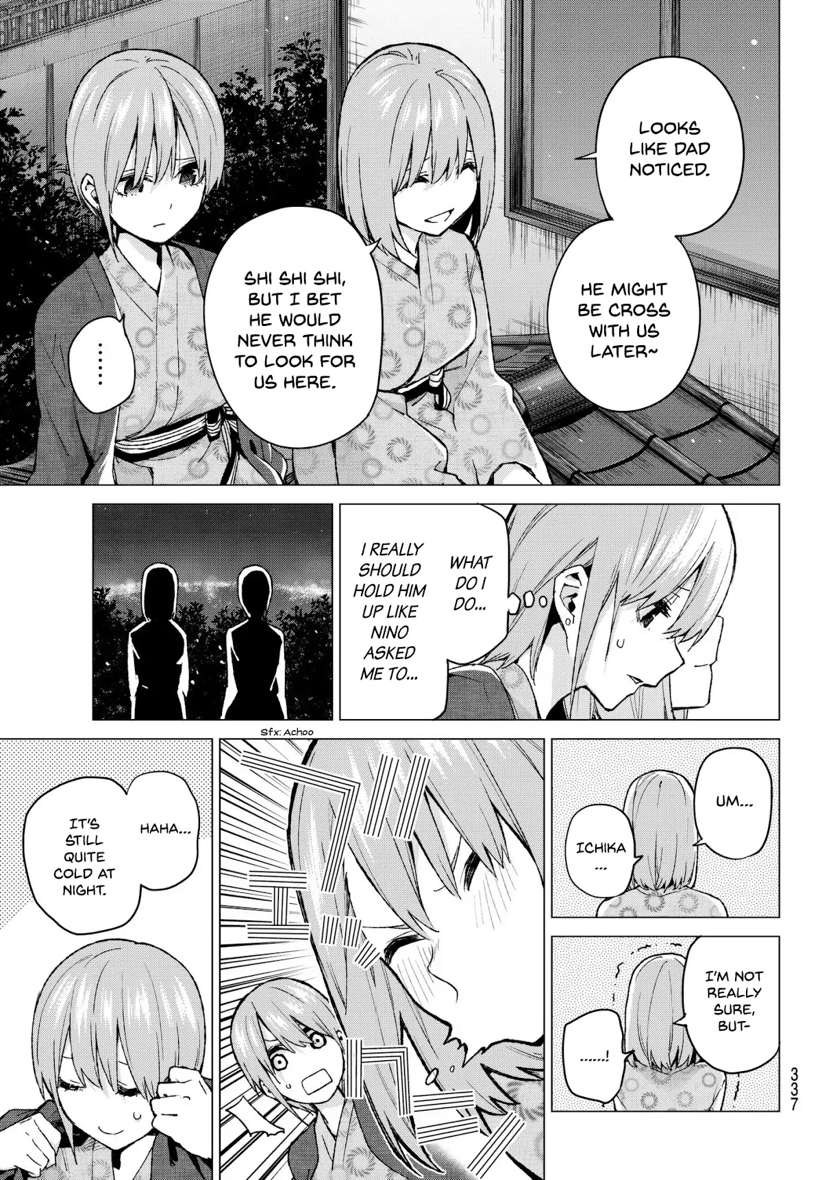 Go-Toubun no Hanayome Chapter 66 page 5 - Chapter 66: Scrambled Eggs ⑥