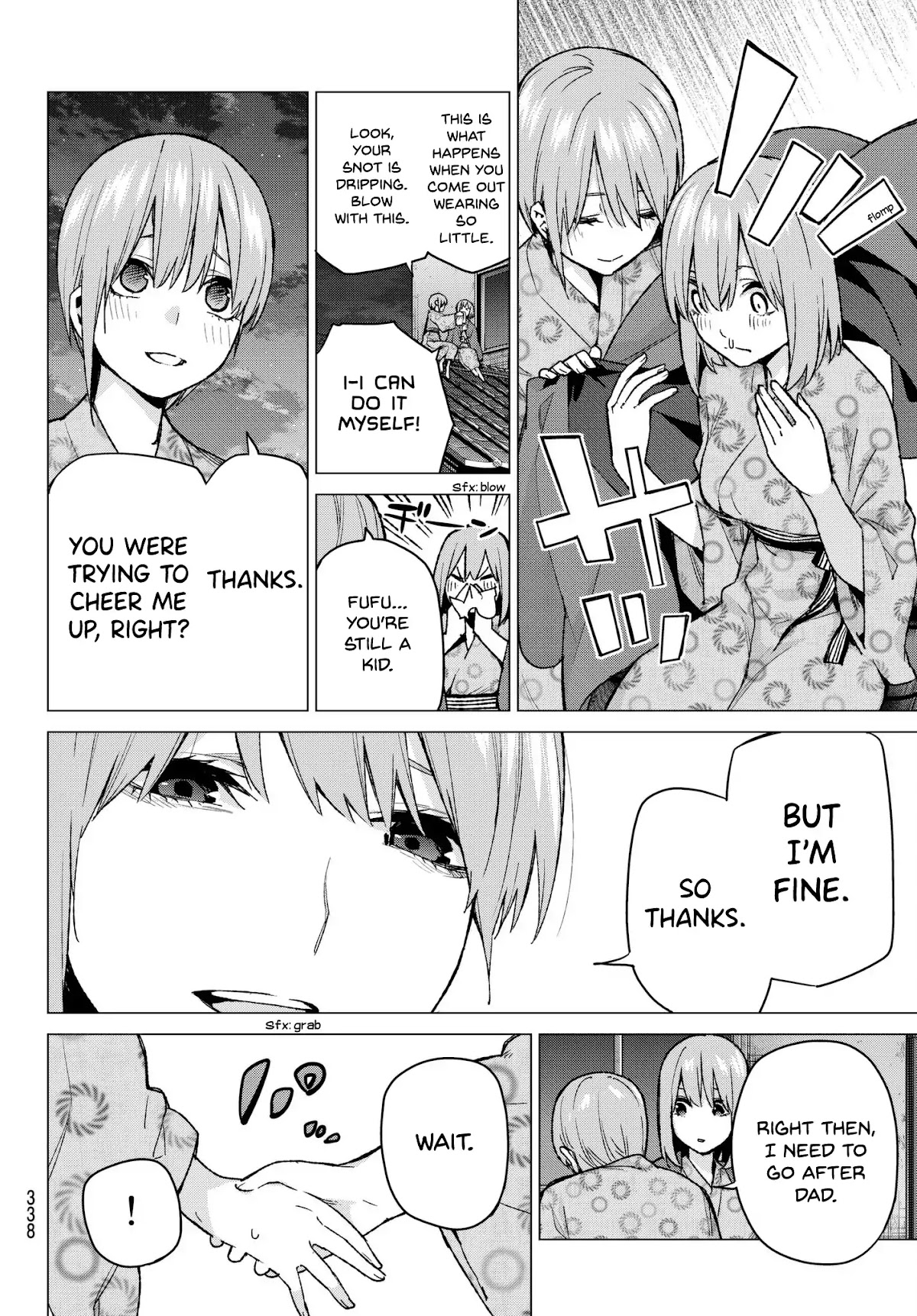 Go-Toubun no Hanayome Chapter 66 page 6 - Chapter 66: Scrambled Eggs ⑥