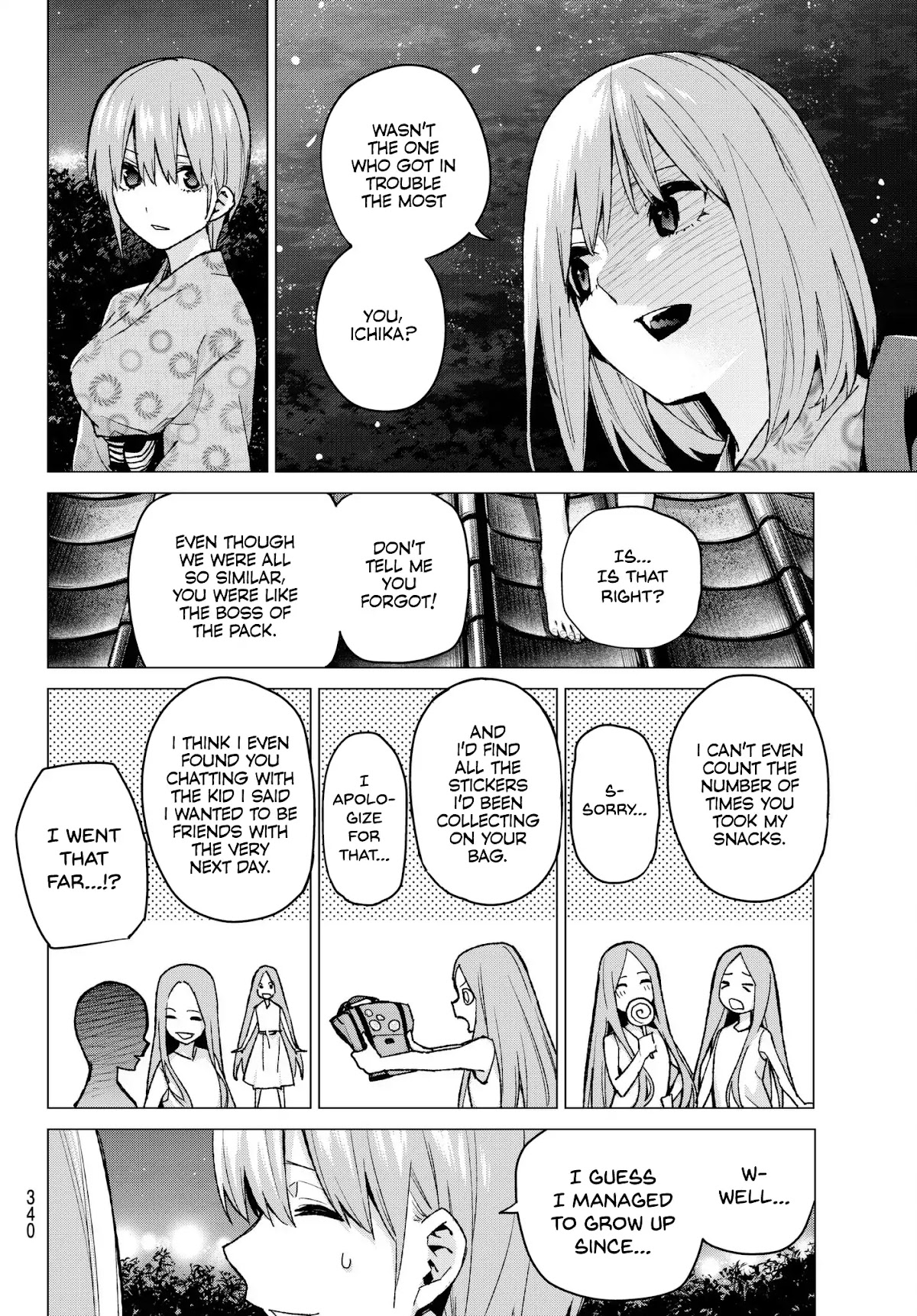 Go-Toubun no Hanayome Chapter 66 page 8 - Chapter 66: Scrambled Eggs ⑥