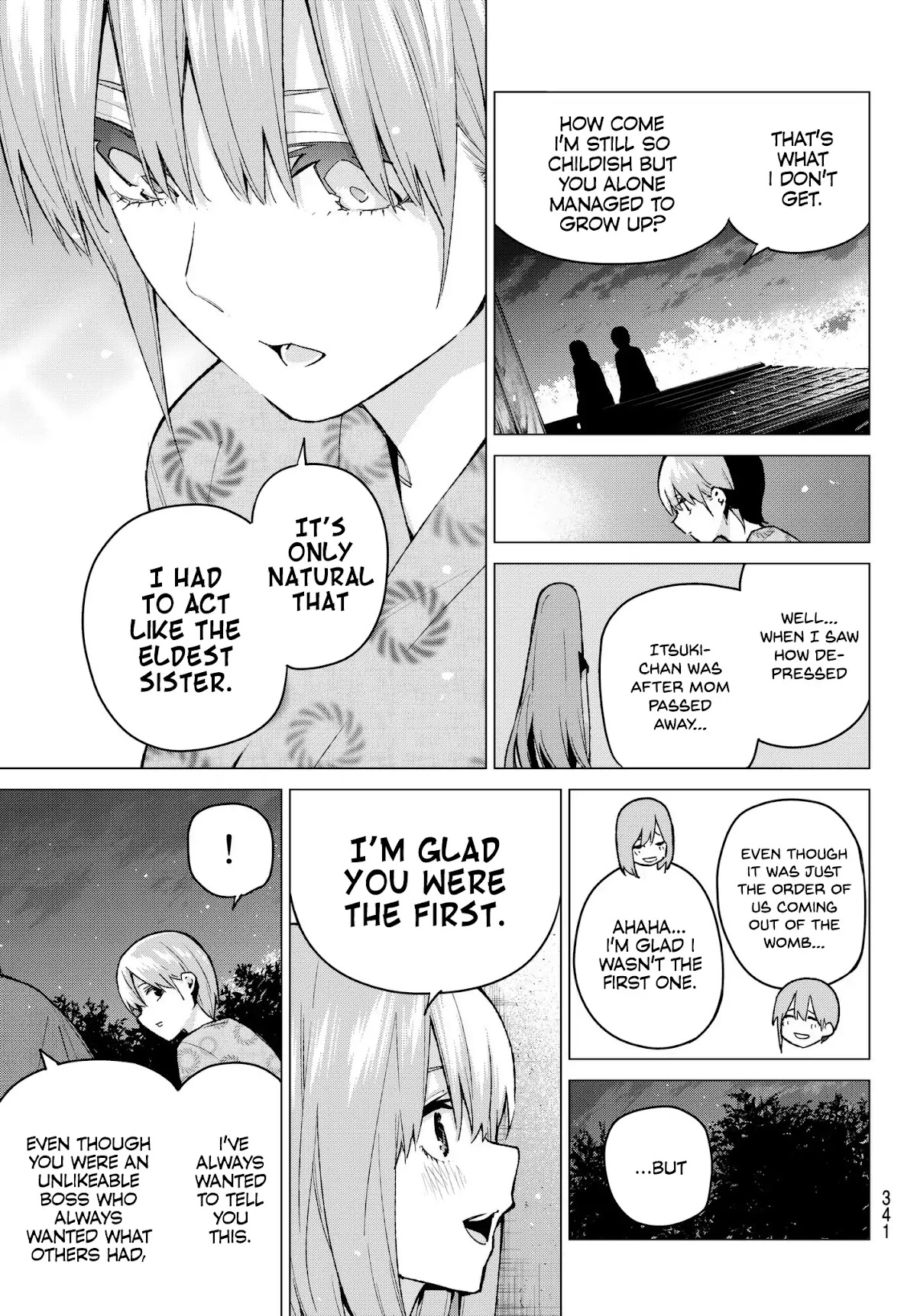 Go-Toubun no Hanayome Chapter 66 page 9 - Chapter 66: Scrambled Eggs ⑥