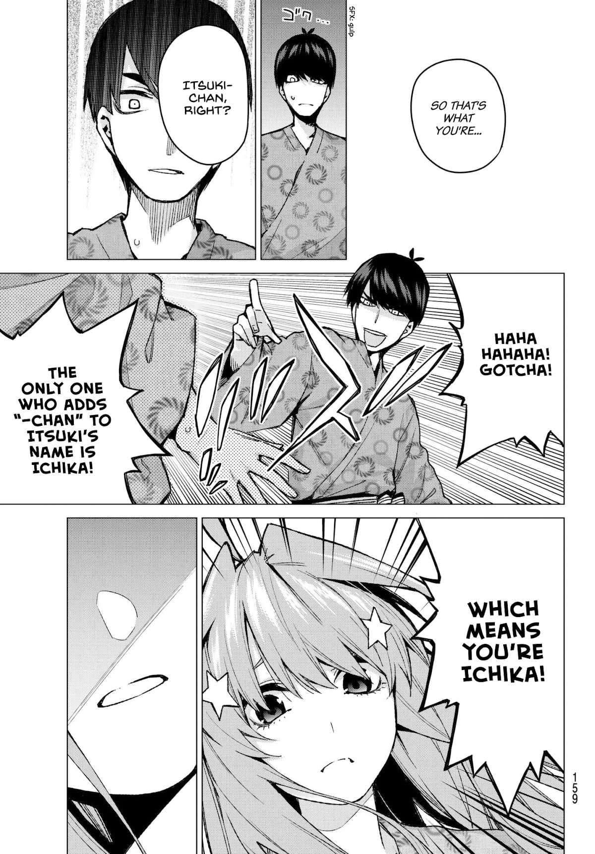 Go-Toubun no Hanayome Chapter 67 page 11 - Chapter 67: Scrambled Eggs ⑦