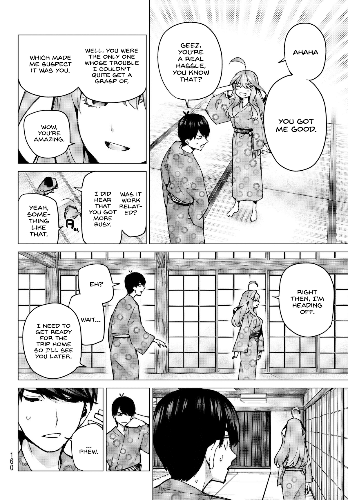 Go-Toubun no Hanayome Chapter 67 page 12 - Chapter 67: Scrambled Eggs ⑦